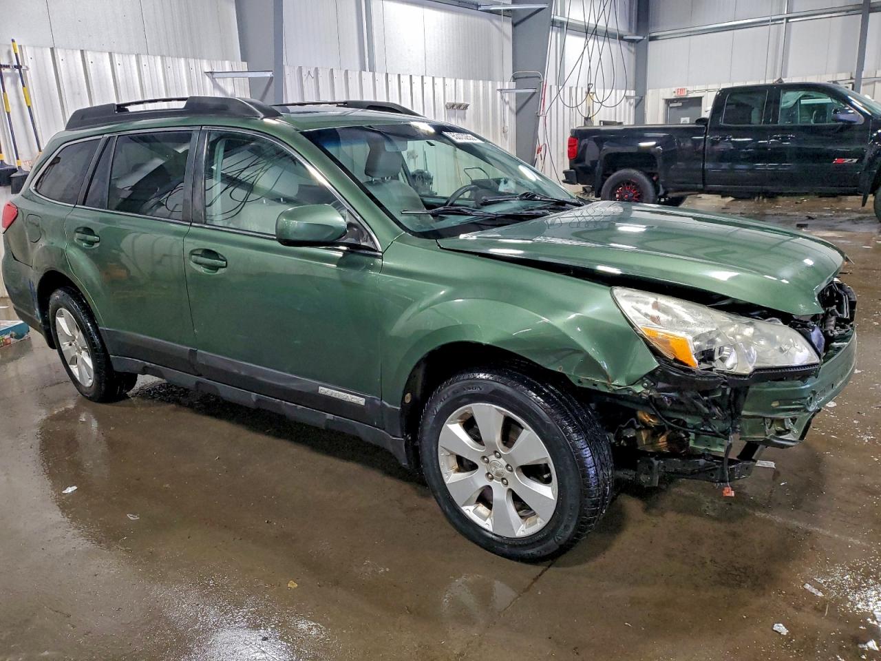 2010 Subaru Outback 2.5i Limited Green vin: 4S4BRBKC1A3386358