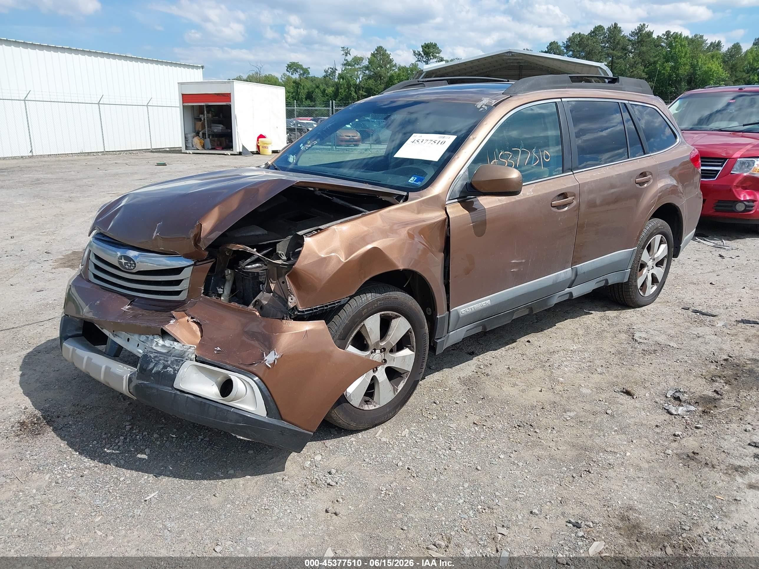 2011 Subaru Outback 2.5i Limited Brown vin: 4S4BRBKC1B3390377
