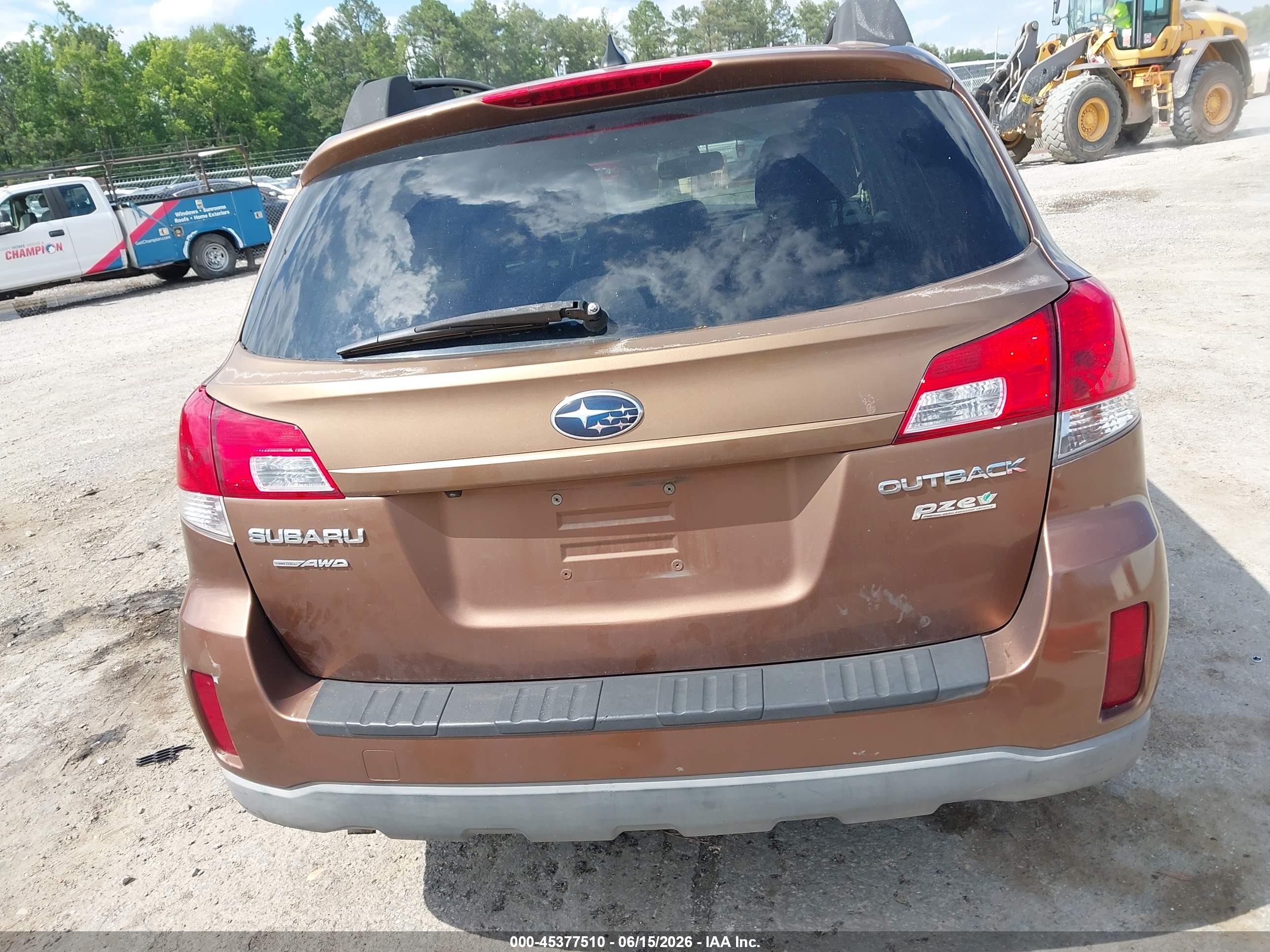 2011 Subaru Outback 2.5i Limited Brown vin: 4S4BRBKC1B3390377