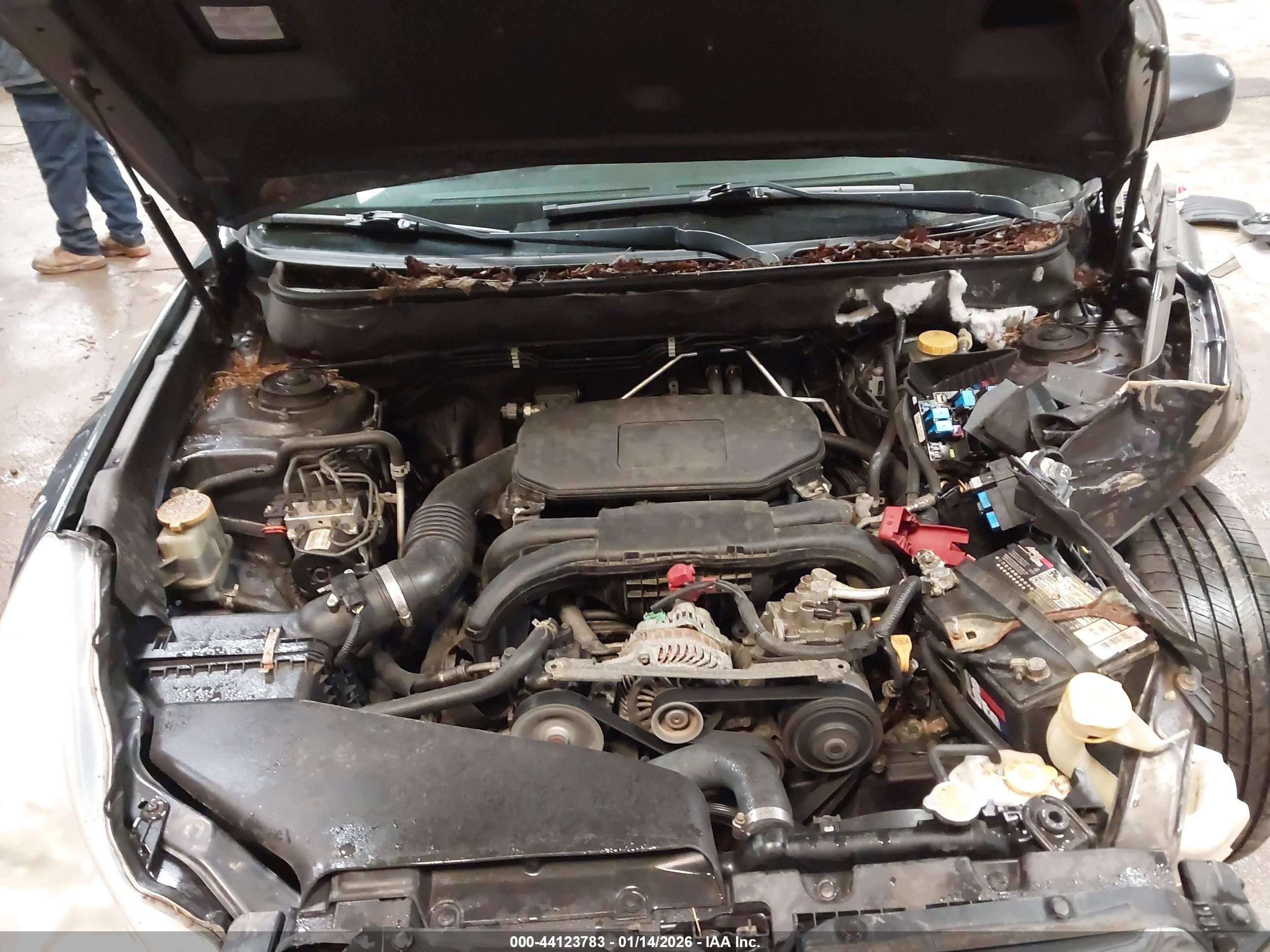 2011 Subaru Outback 2.5i Limited Серый vin: 4S4BRBKC1B3425354