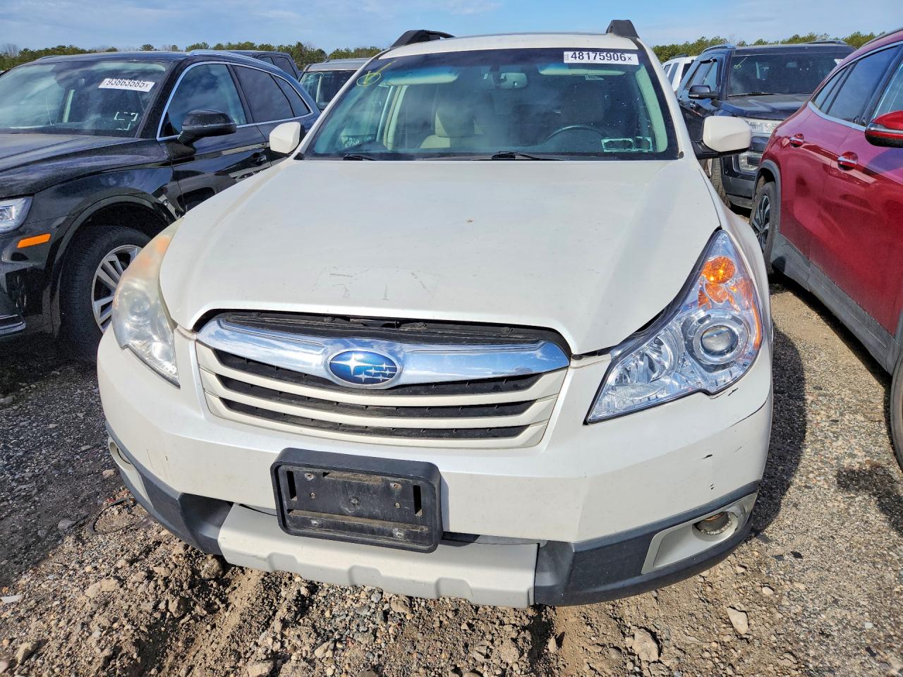 2012 Subaru Outback 2.5i Limited Белый vin: 4S4BRBKC1C3277319