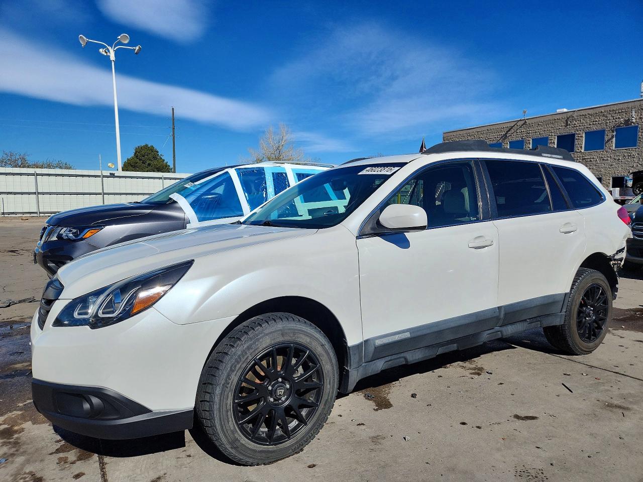 2012 Subaru Outback 2.5i Limited Белый vin: 4S4BRBKC1C3283640