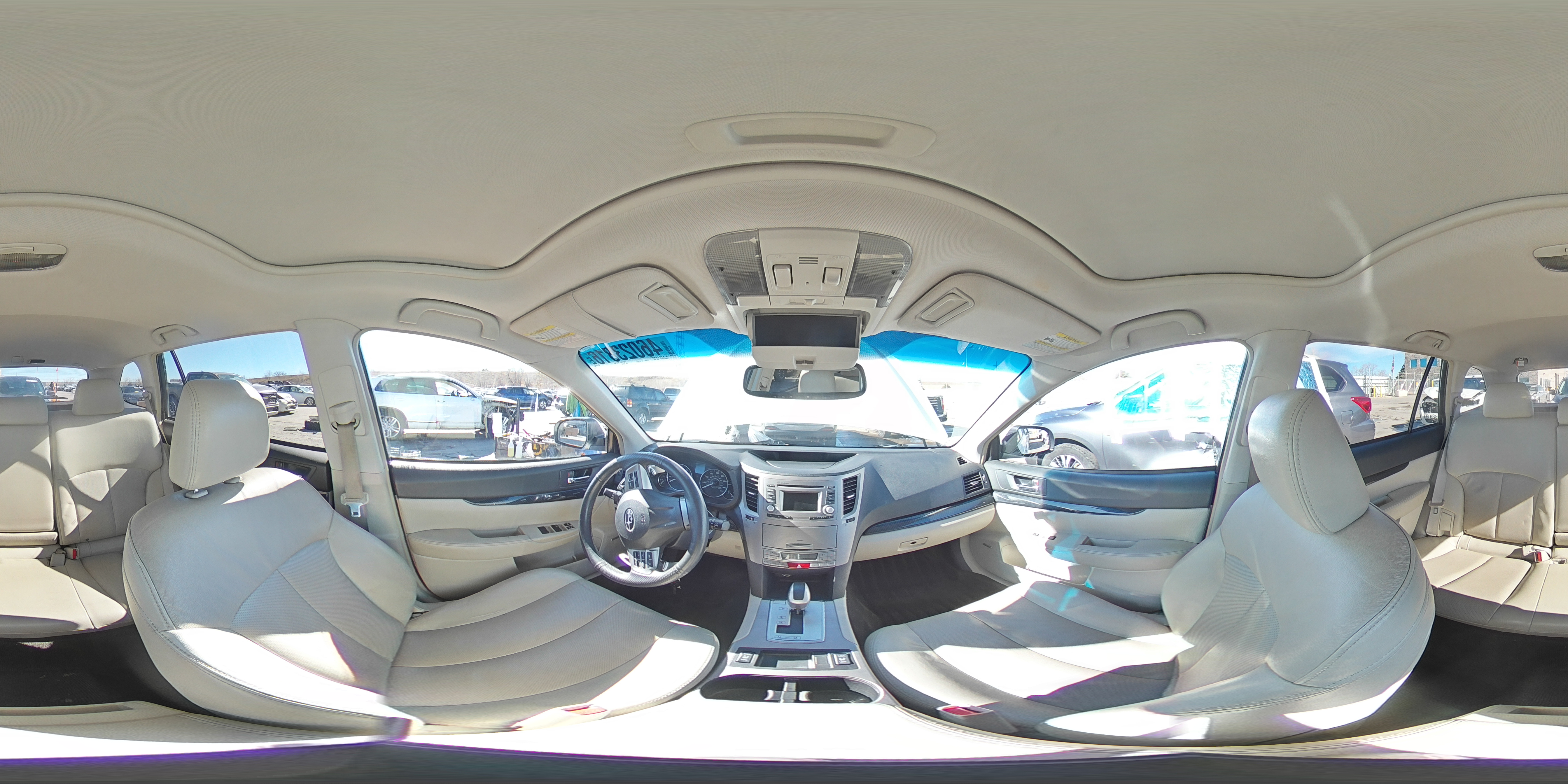 2012 Subaru Outback 2.5i Limited Белый vin: 4S4BRBKC1C3283640