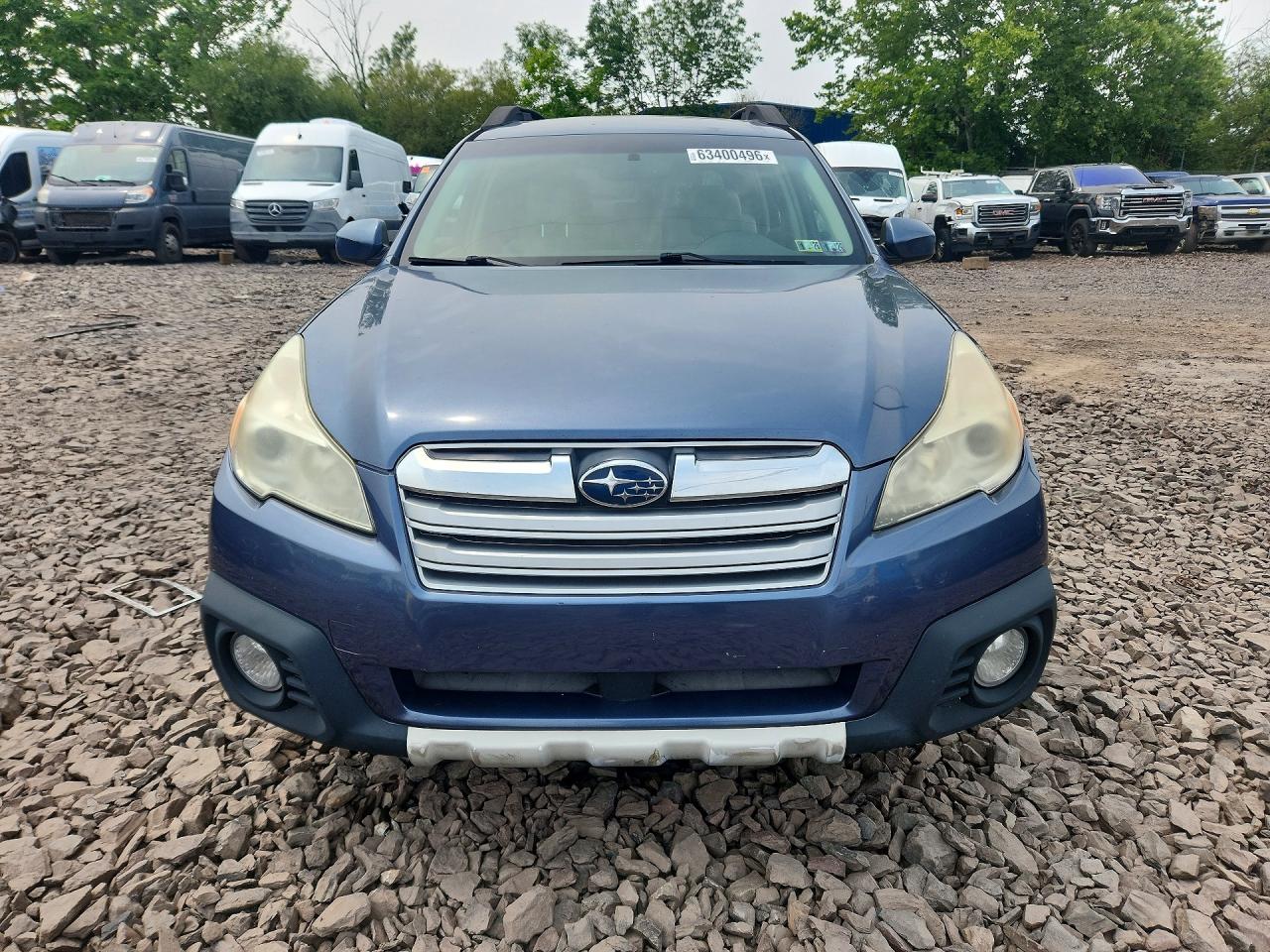 2013 Subaru Outback 2.5i Limited Blue vin: 4S4BRBKC1D3230308