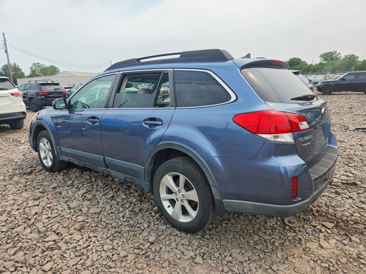 2013 Subaru Outback 2.5i Limited Blue vin: 4S4BRBKC1D3230308