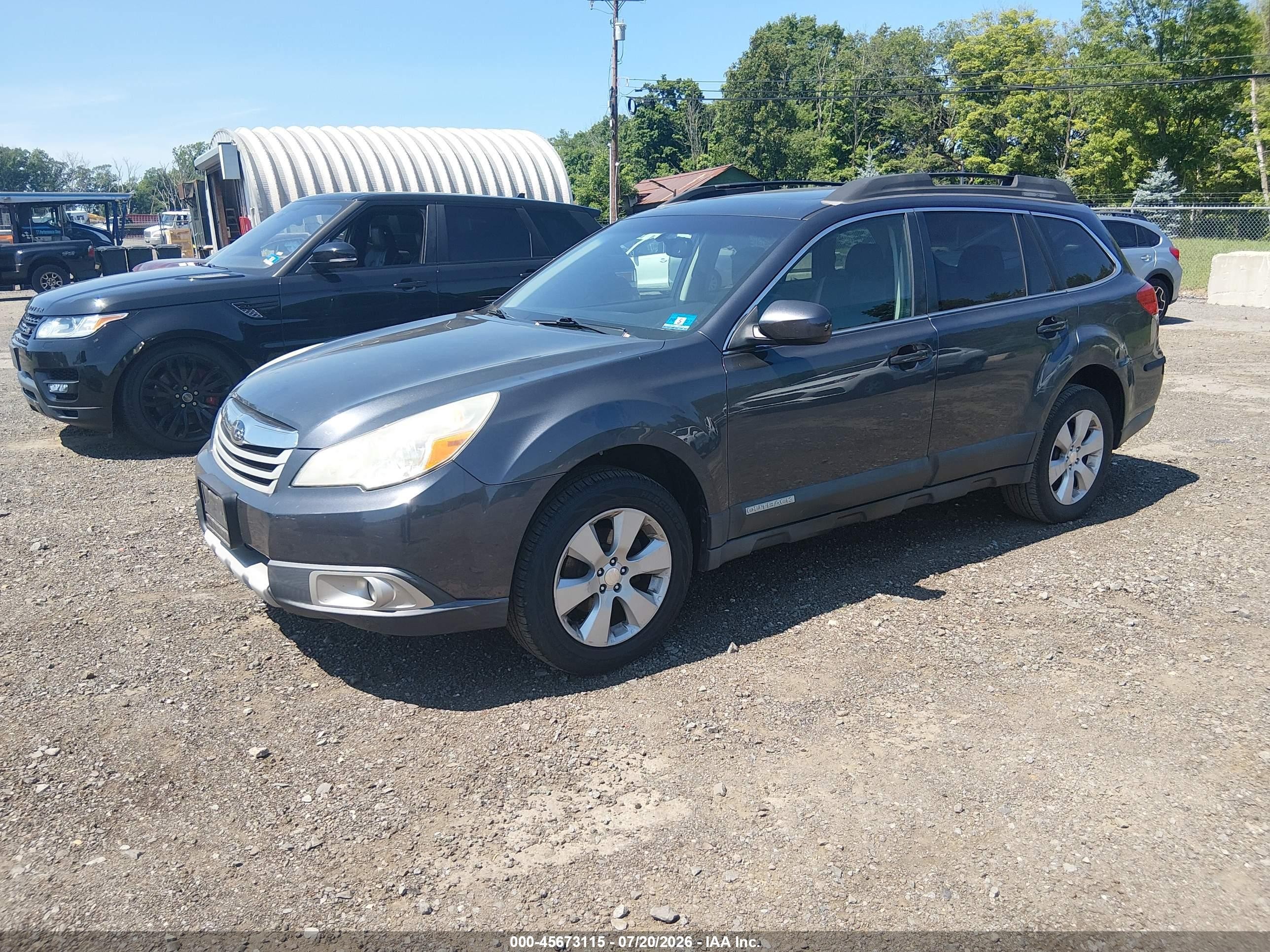 2011 Subaru Outback 2.5i Limited Gray vin: 4S4BRBKC2B3326946