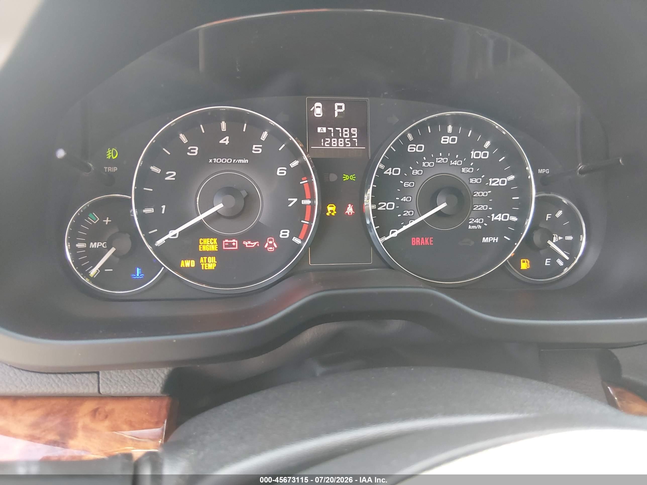 2011 Subaru Outback 2.5i Limited Gray vin: 4S4BRBKC2B3326946