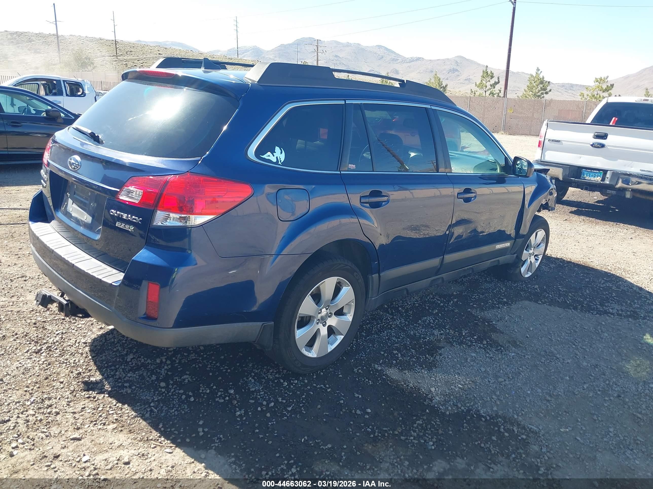 2011 Subaru Outback 2.5i Limited Dark Blue vin: 4S4BRBKC2B3331709