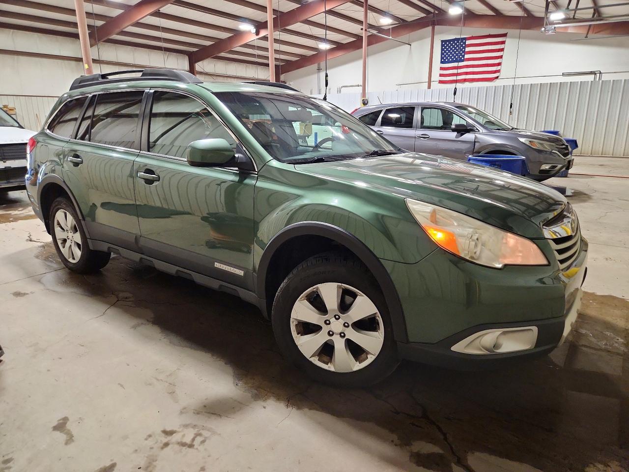2011 Subaru Outback 2.5i Limited Green vin: 4S4BRBKC2B3357632