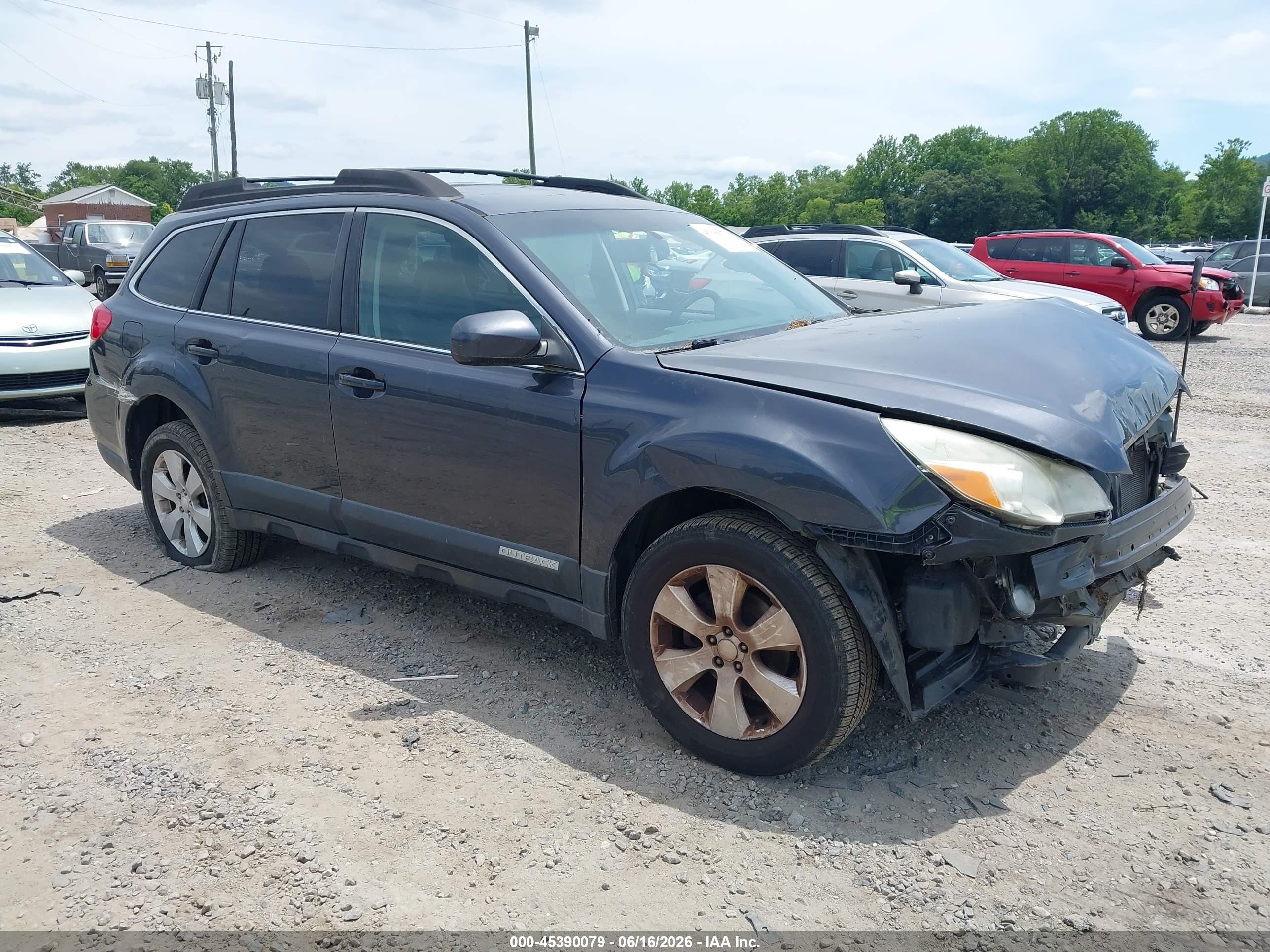 2011 Subaru Outback 2.5i Limited Gray vin: 4S4BRBKC2B3365455