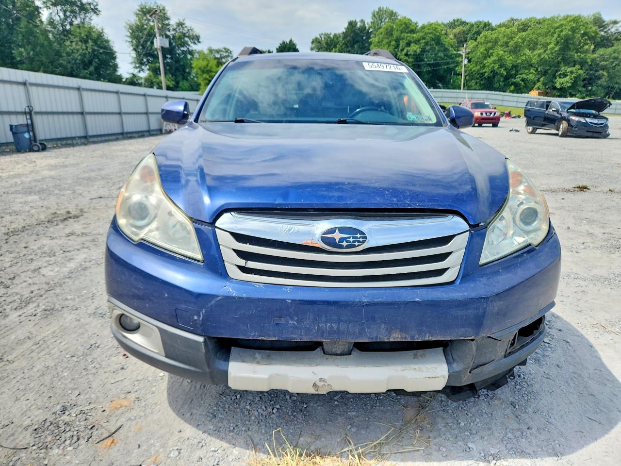 2011 Subaru Outback 2.5i Limited Blue vin: 4S4BRBKC2B3367139