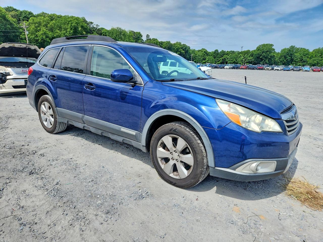2011 Subaru Outback 2.5i Limited Blue vin: 4S4BRBKC2B3367139