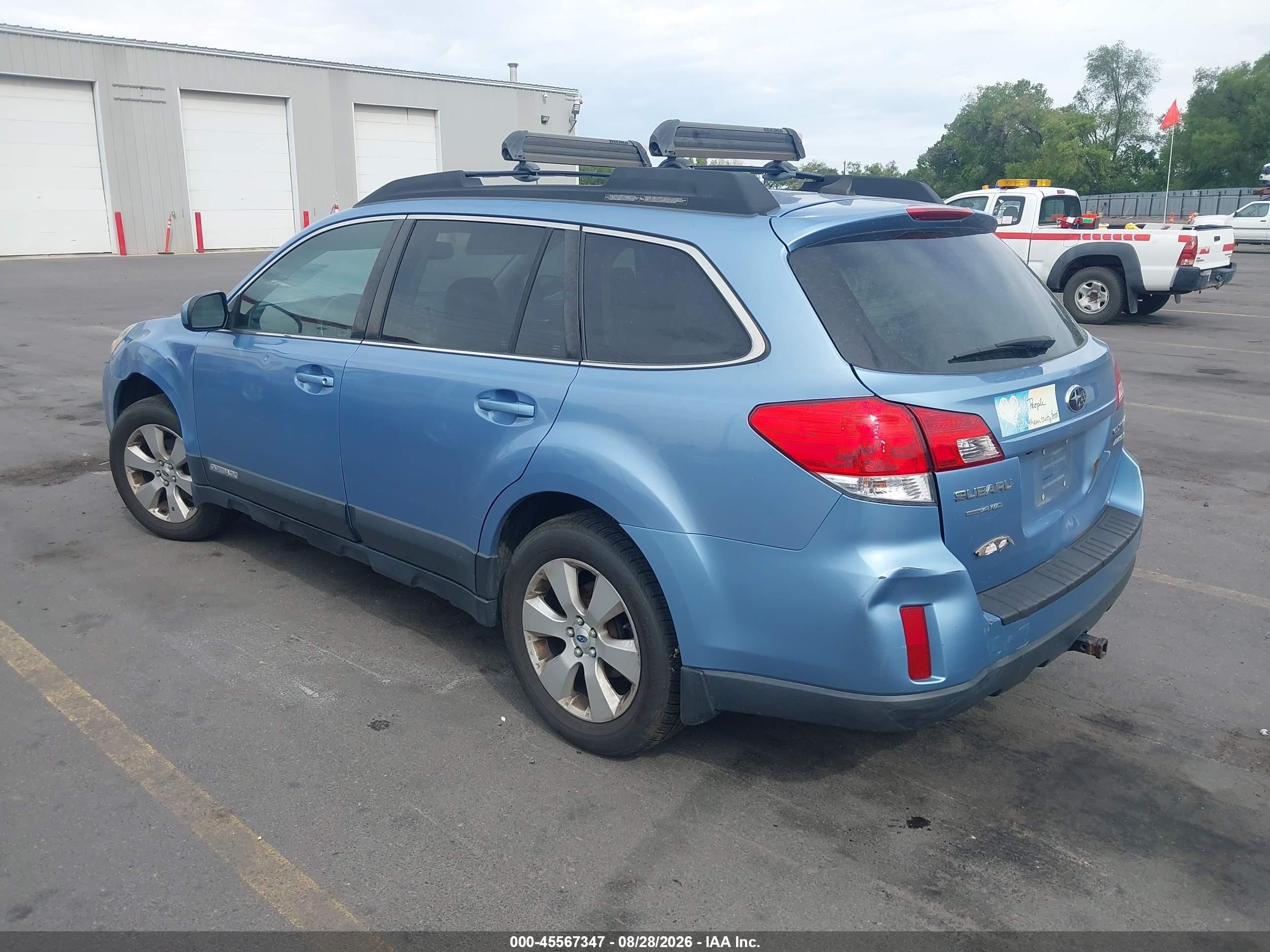 2011 Subaru Outback 2.5i Limited Blue vin: 4S4BRBKC2B3439974