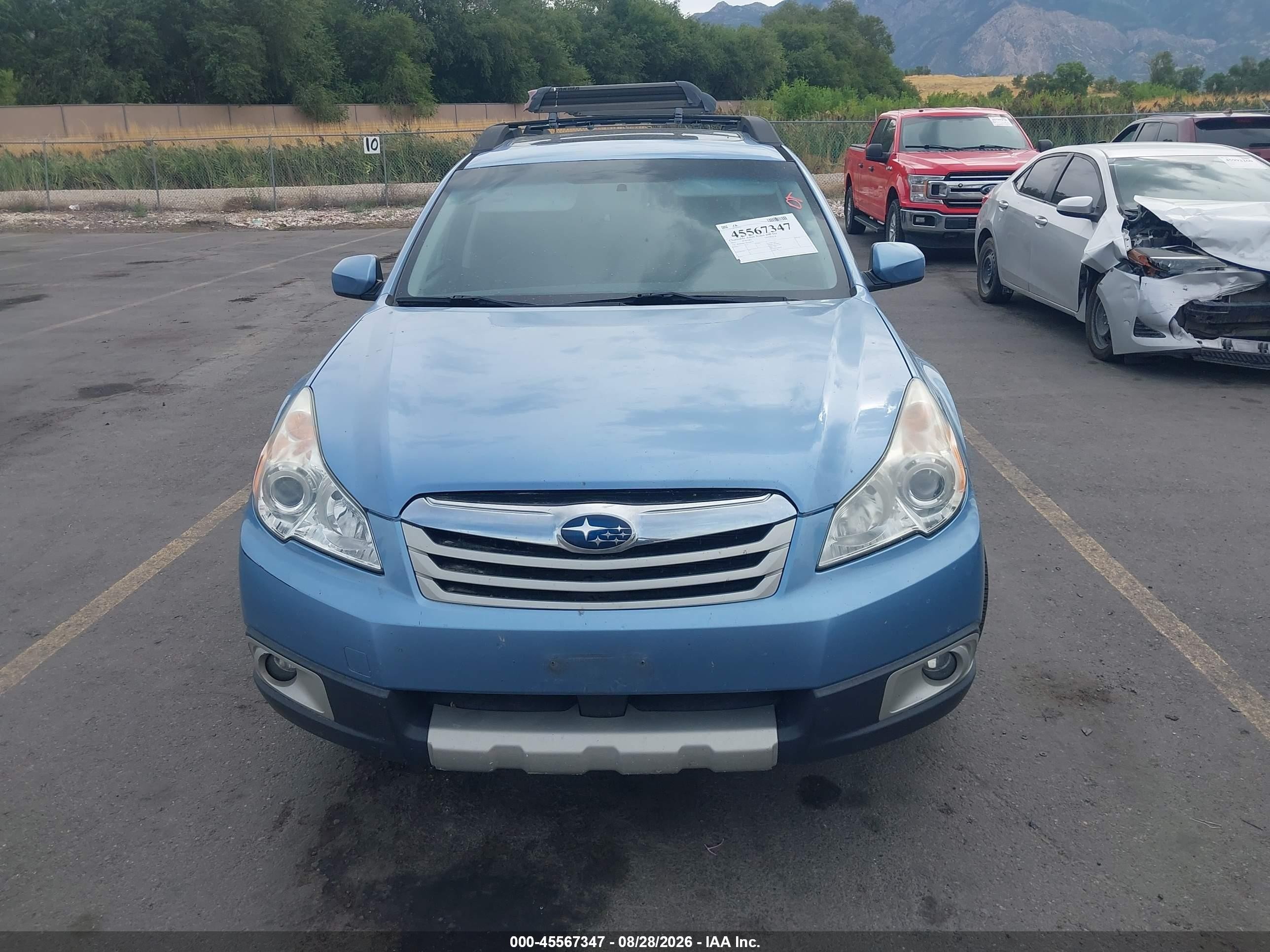 2011 Subaru Outback 2.5i Limited Blue vin: 4S4BRBKC2B3439974
