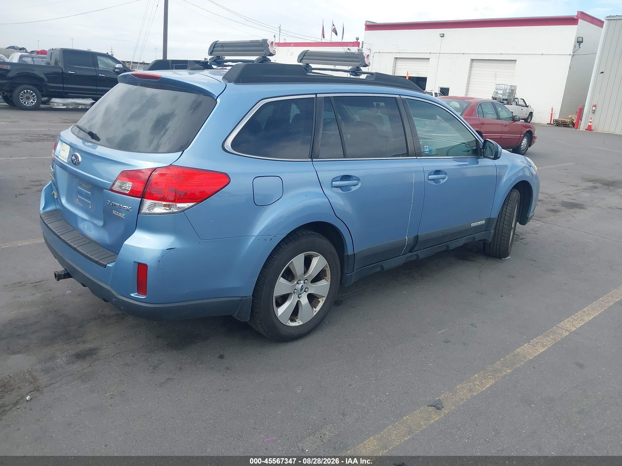 2011 Subaru Outback 2.5i Limited Blue vin: 4S4BRBKC2B3439974