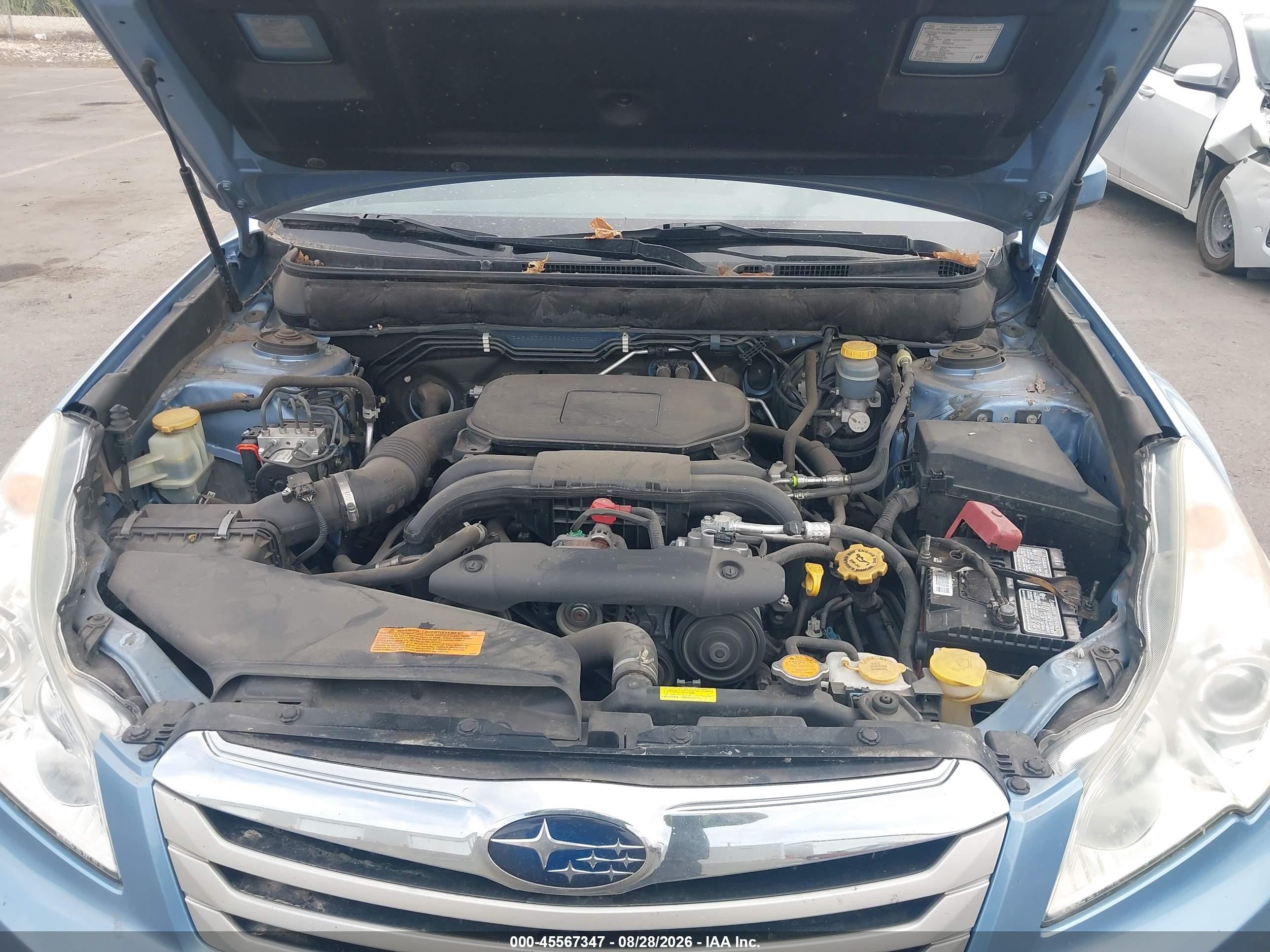 2011 Subaru Outback 2.5i Limited Blue vin: 4S4BRBKC2B3439974