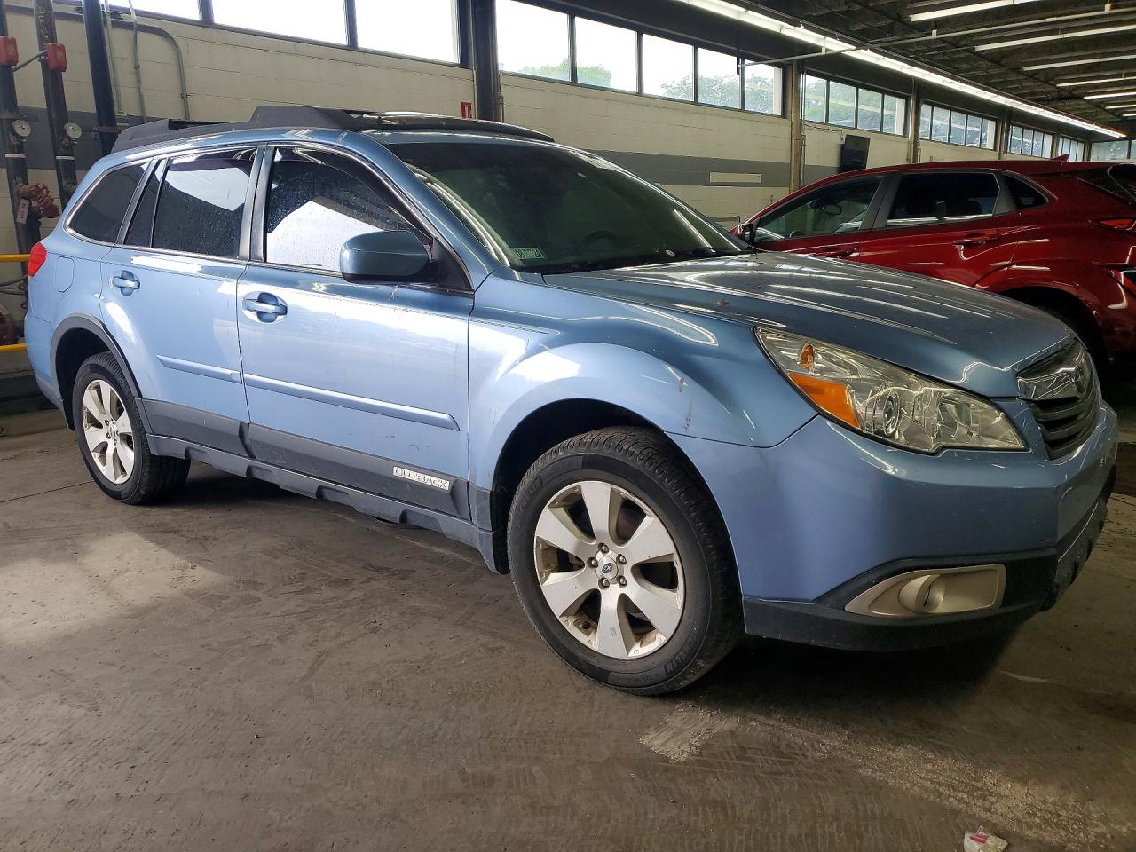 2012 Subaru Outback 2.5i Limited Blue vin: 4S4BRBKC2C3231174