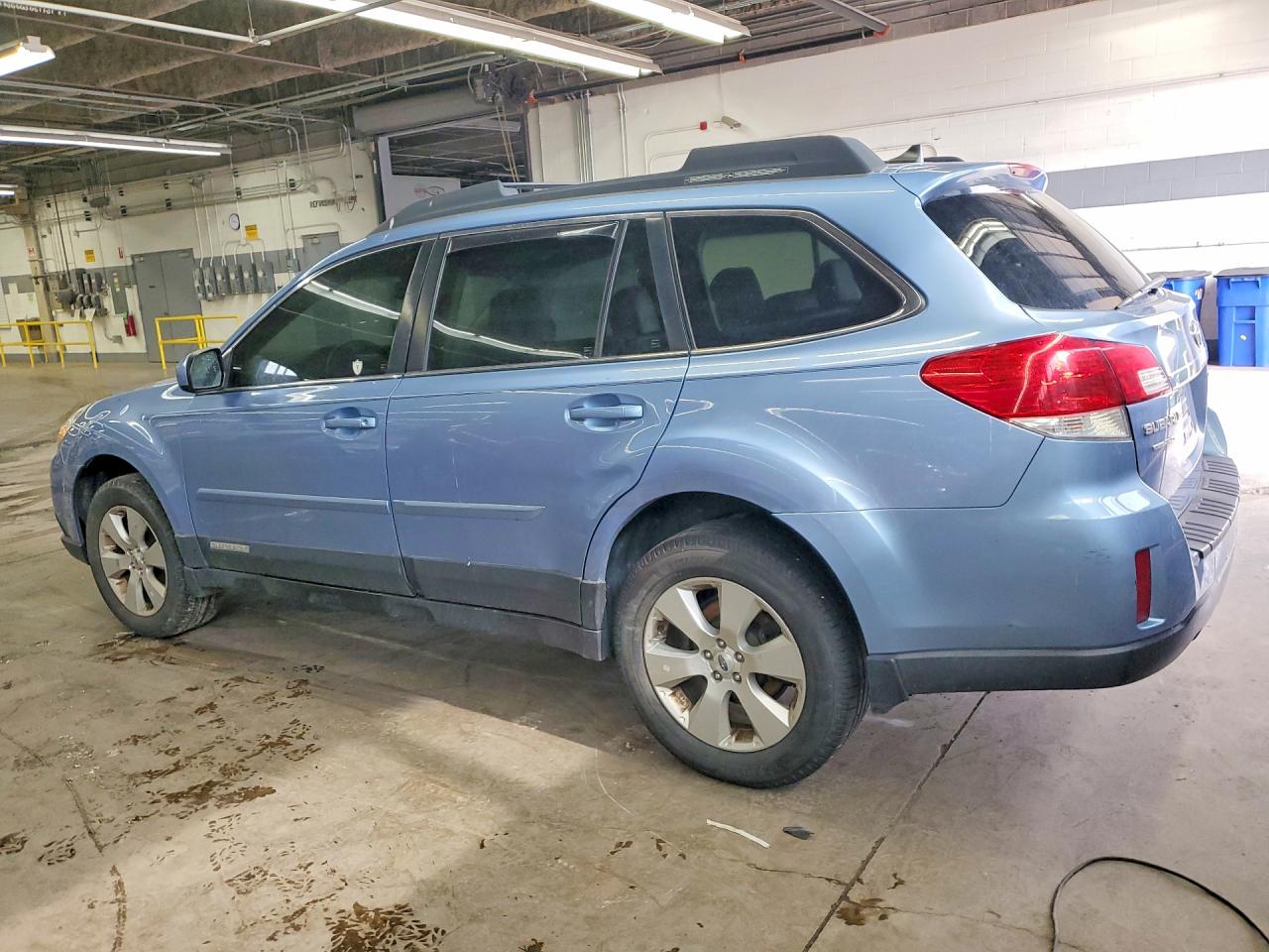 2012 Subaru Outback 2.5i Limited Blue vin: 4S4BRBKC2C3231174