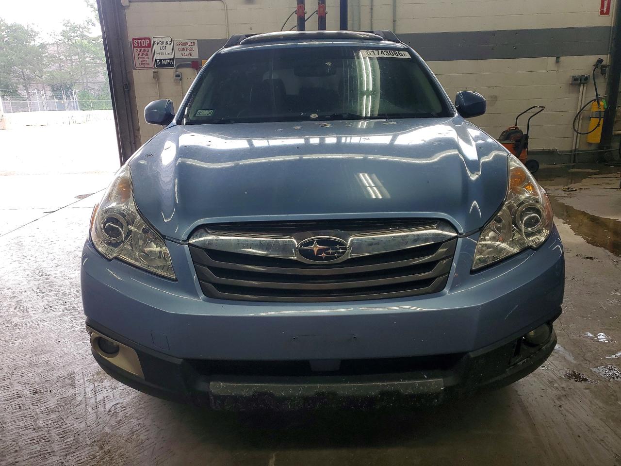 2012 Subaru Outback 2.5i Limited Blue vin: 4S4BRBKC2C3231174