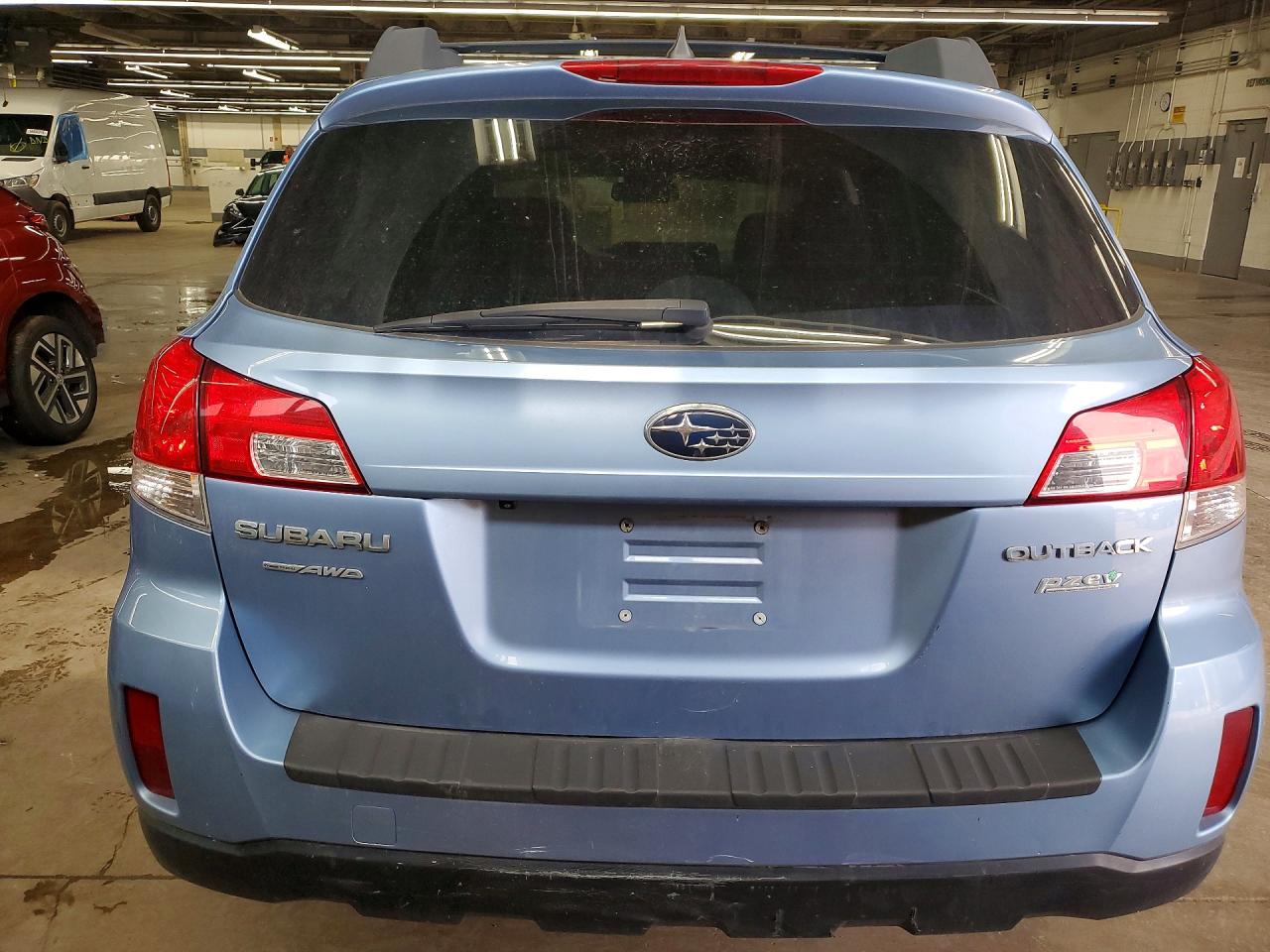 2012 Subaru Outback 2.5i Limited Blue vin: 4S4BRBKC2C3231174