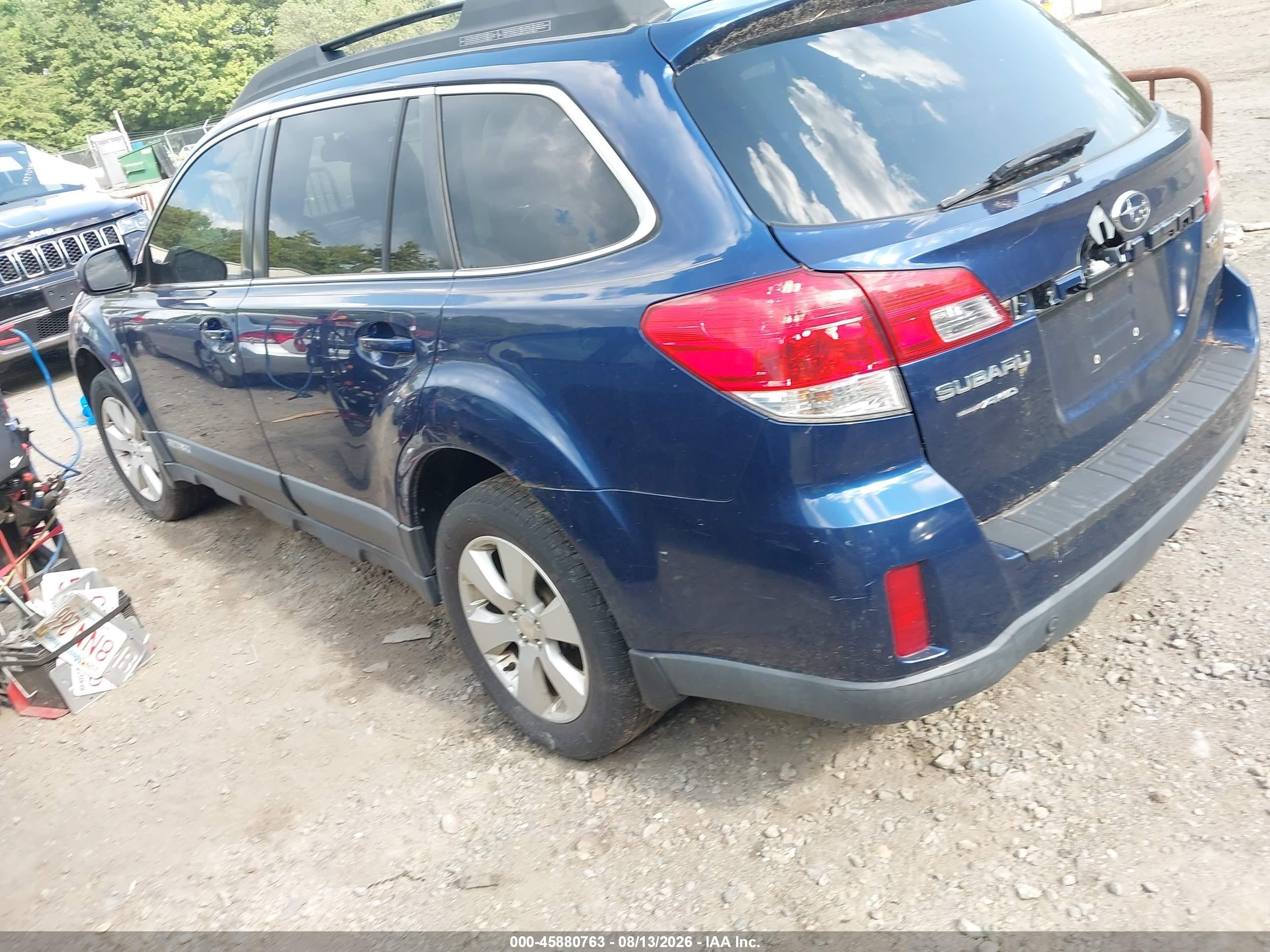 2010 Subaru Outback 2.5i Limited Blue vin: 4S4BRBKC3A3312584