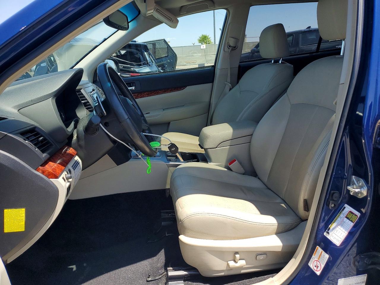 2010 Subaru Outback 2.5i Limited Blue vin: 4S4BRBKC3A3382800