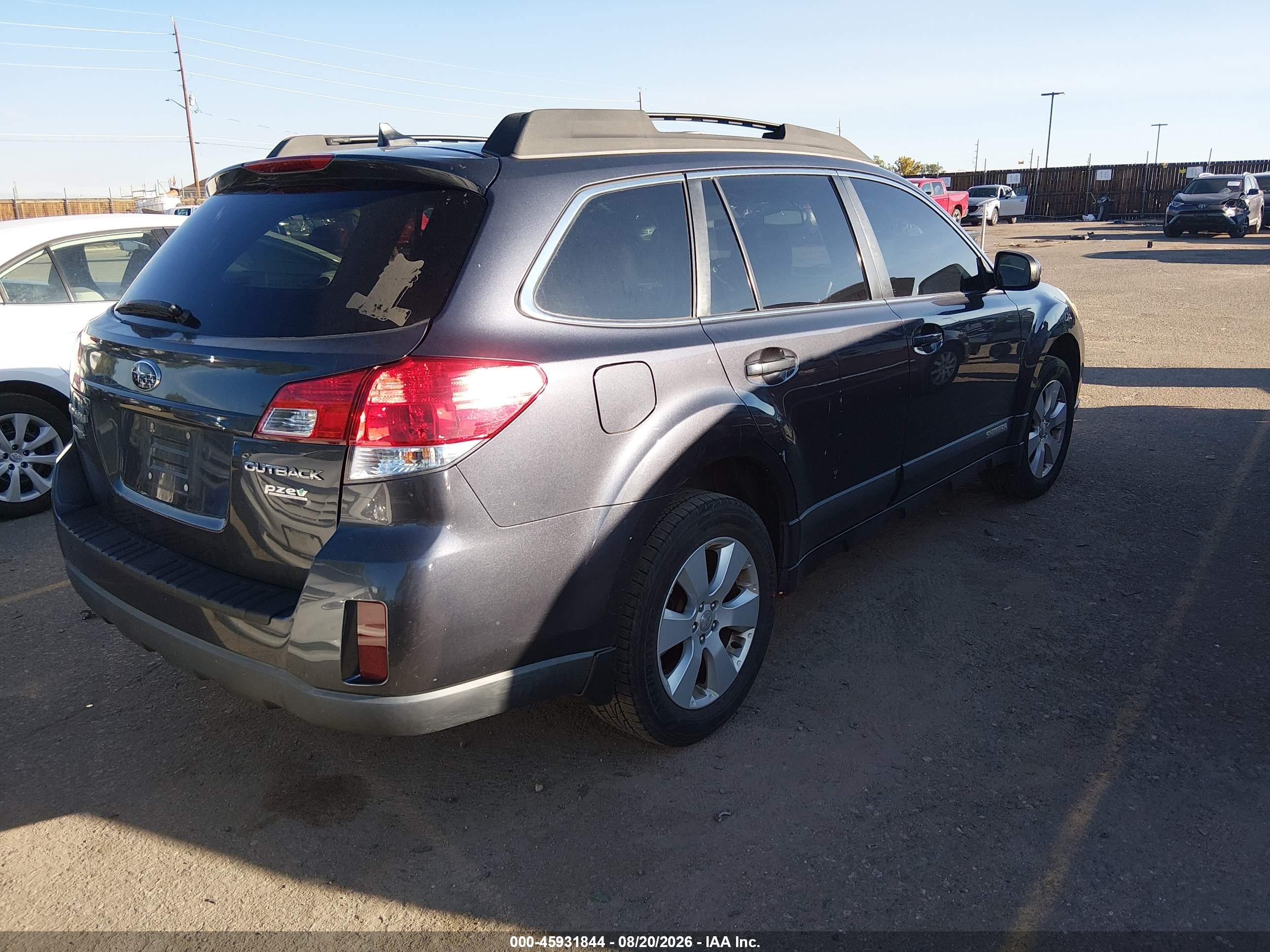 2011 Subaru Outback 2.5i Limited Dark Blue vin: 4S4BRBKC3B3356585