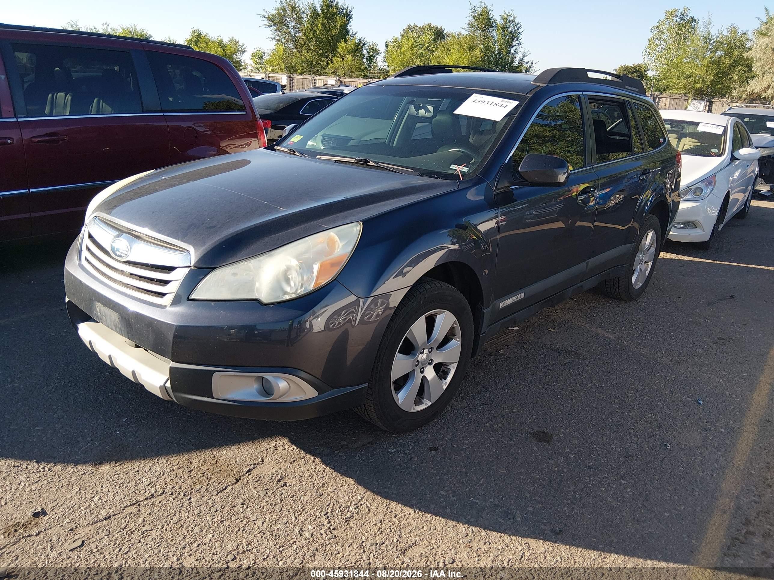 2011 Subaru Outback 2.5i Limited Dark Blue vin: 4S4BRBKC3B3356585