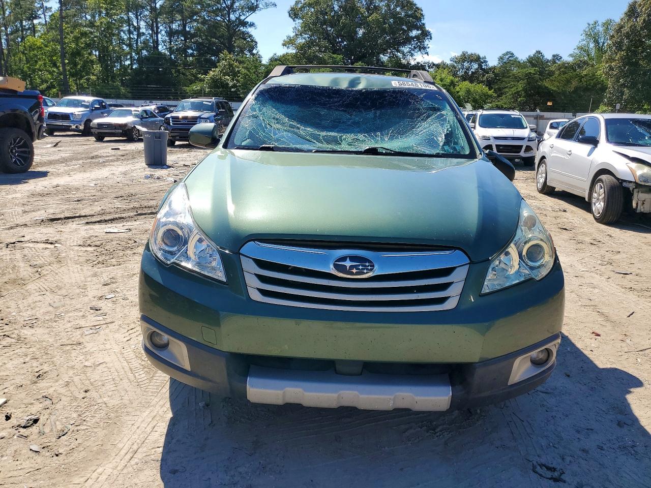 2011 Subaru Outback 2.5i Limited Green vin: 4S4BRBKC3B3411116