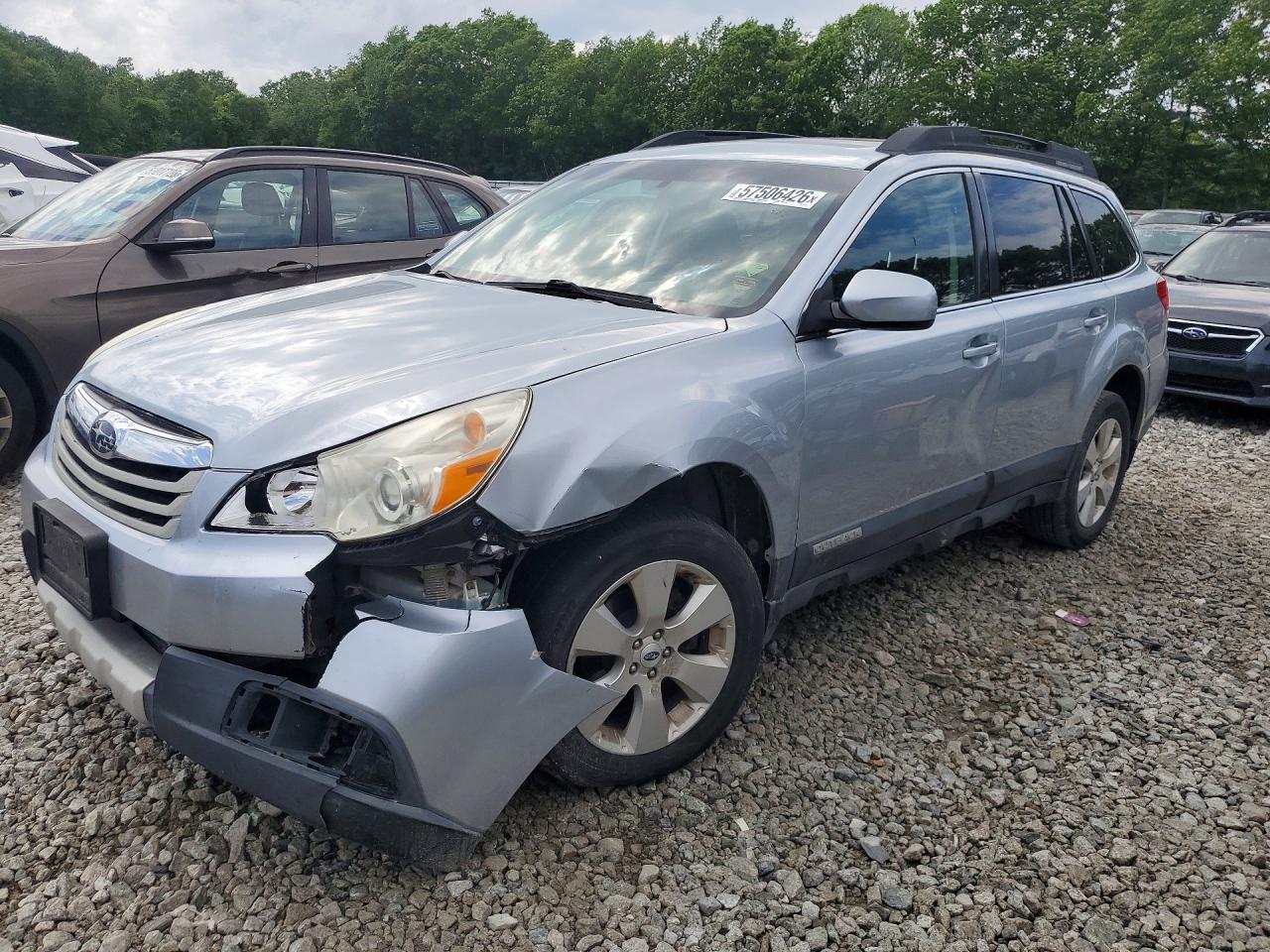 2012 Subaru Outback 2.5i Limited Silver vin: 4S4BRBKC3C3265219
