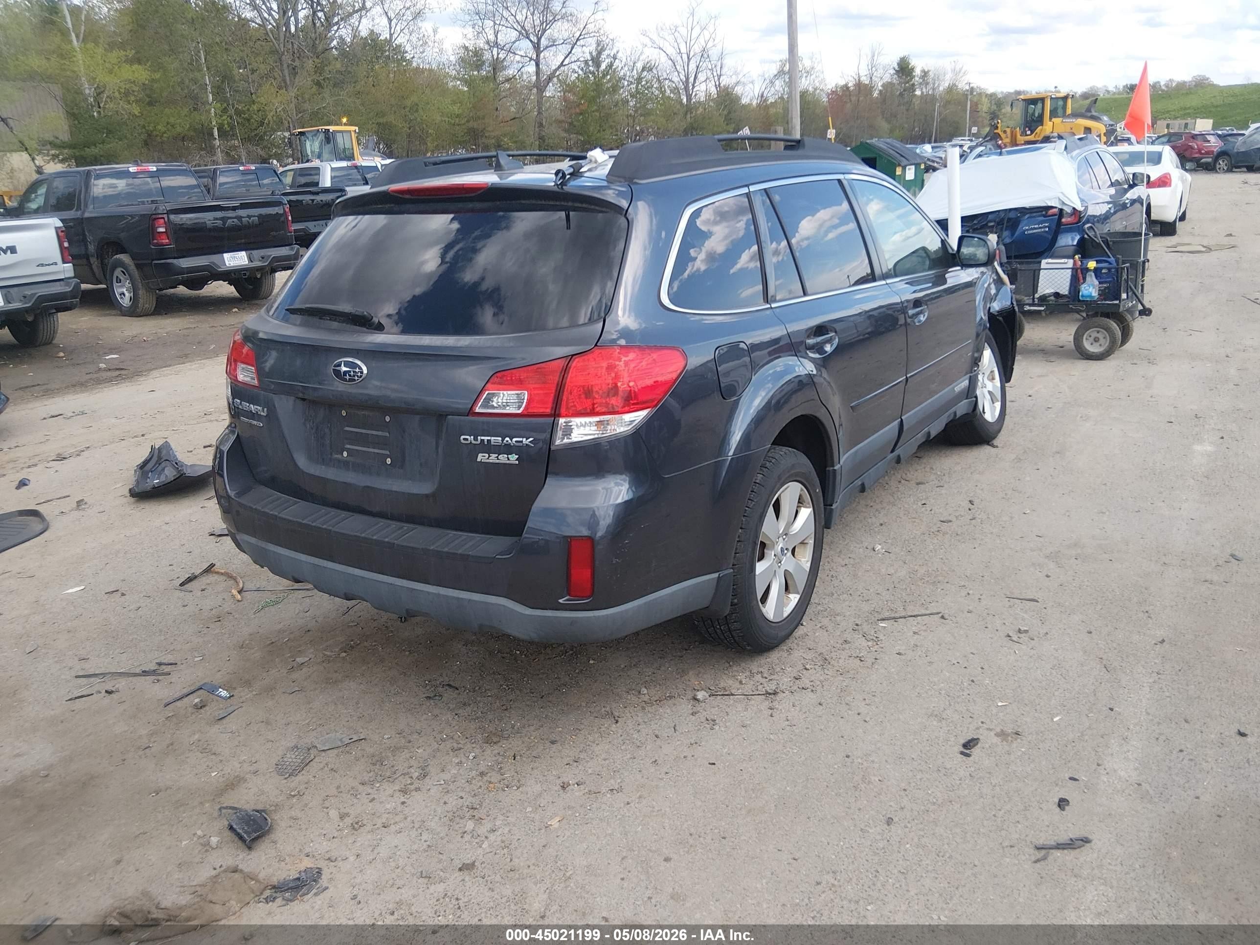 2012 Subaru Outback 2.5i Limited Navy vin: 4S4BRBKC3C3292775