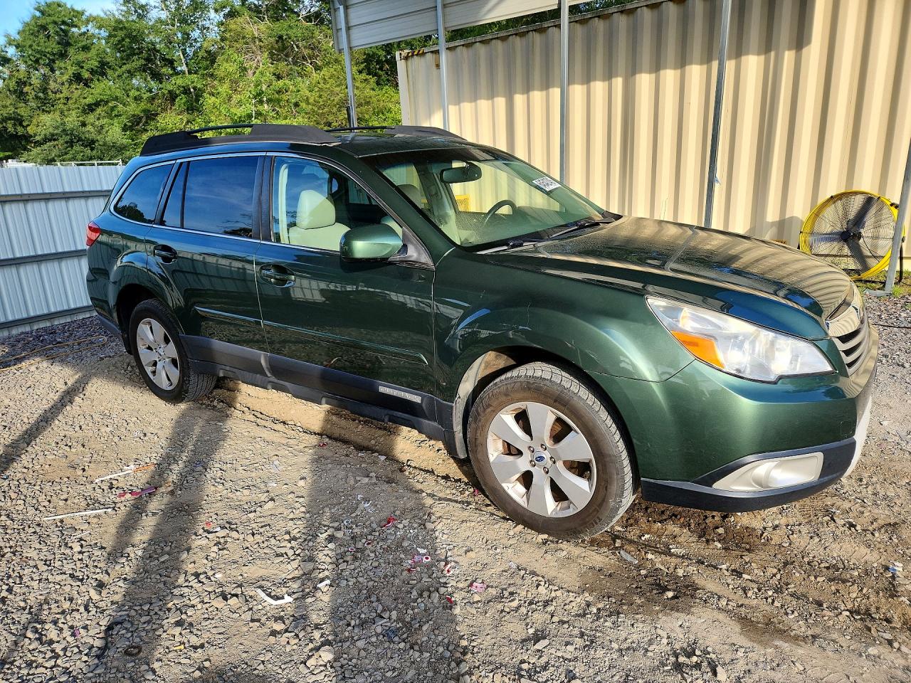 2012 Subaru Outback 2.5i Limited Зеленый vin: 4S4BRBKC3C3298236