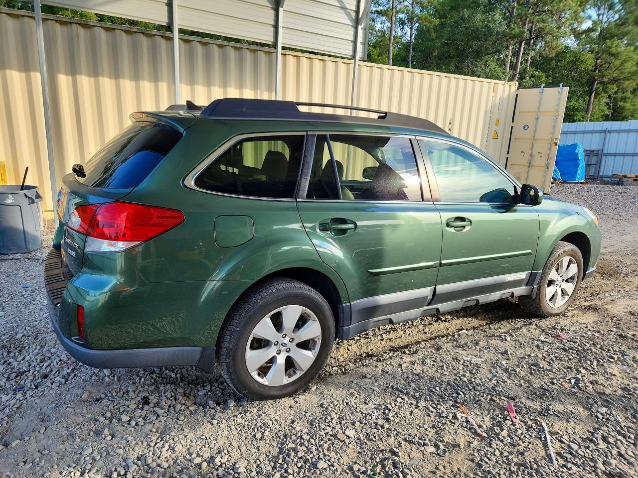 2012 Subaru Outback 2.5i Limited Зеленый vin: 4S4BRBKC3C3298236