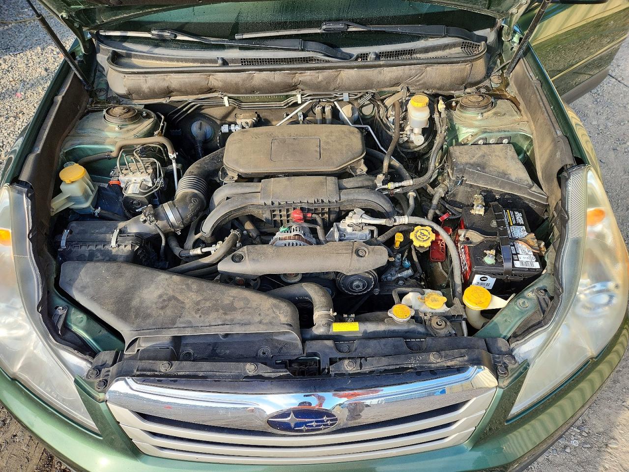 2012 Subaru Outback 2.5i Limited Зеленый vin: 4S4BRBKC3C3298236