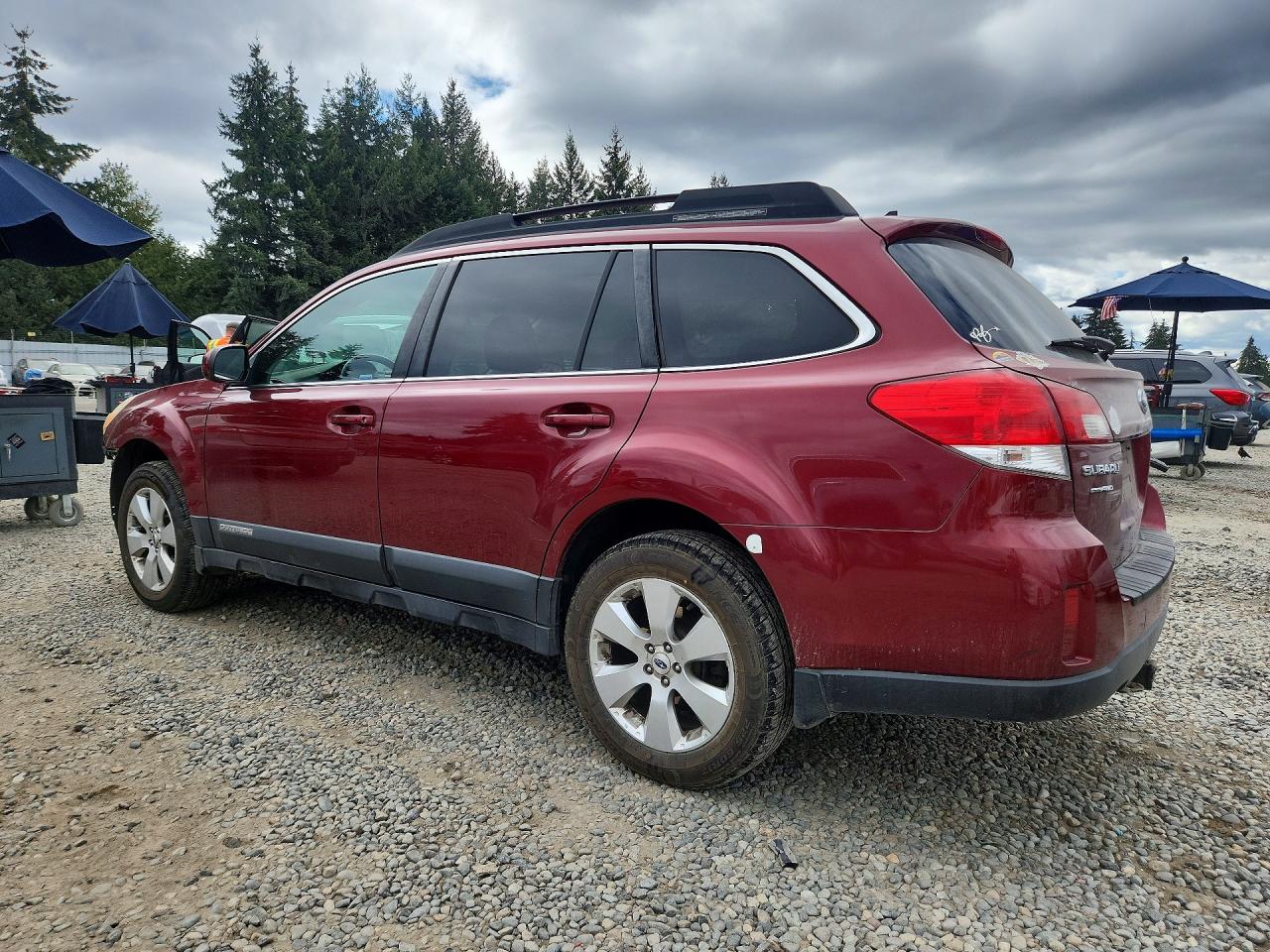 2012 Subaru Outback 2.5i Limited Maroon vin: 4S4BRBKC3C3300177