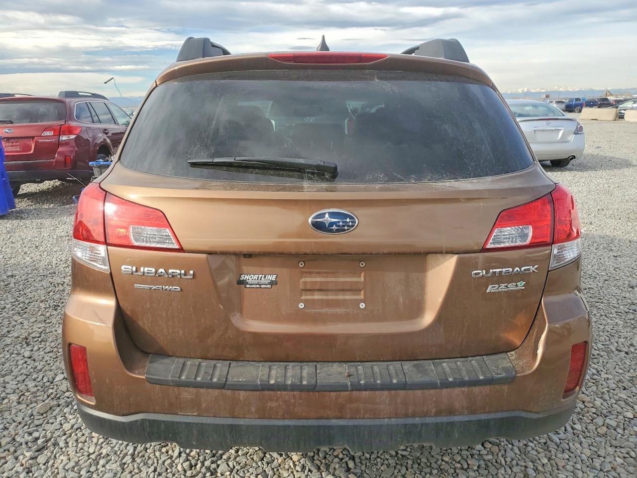 2012 Subaru Outback 2.5i Limited Brown vin: 4S4BRBKC3C3300678