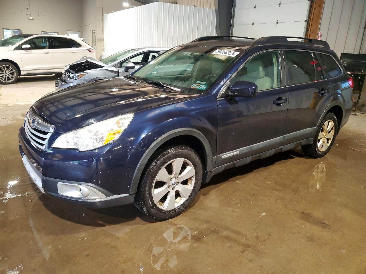2012 Subaru Outback 2.5i Limited Blue vin: 4S4BRBKC3C3301281