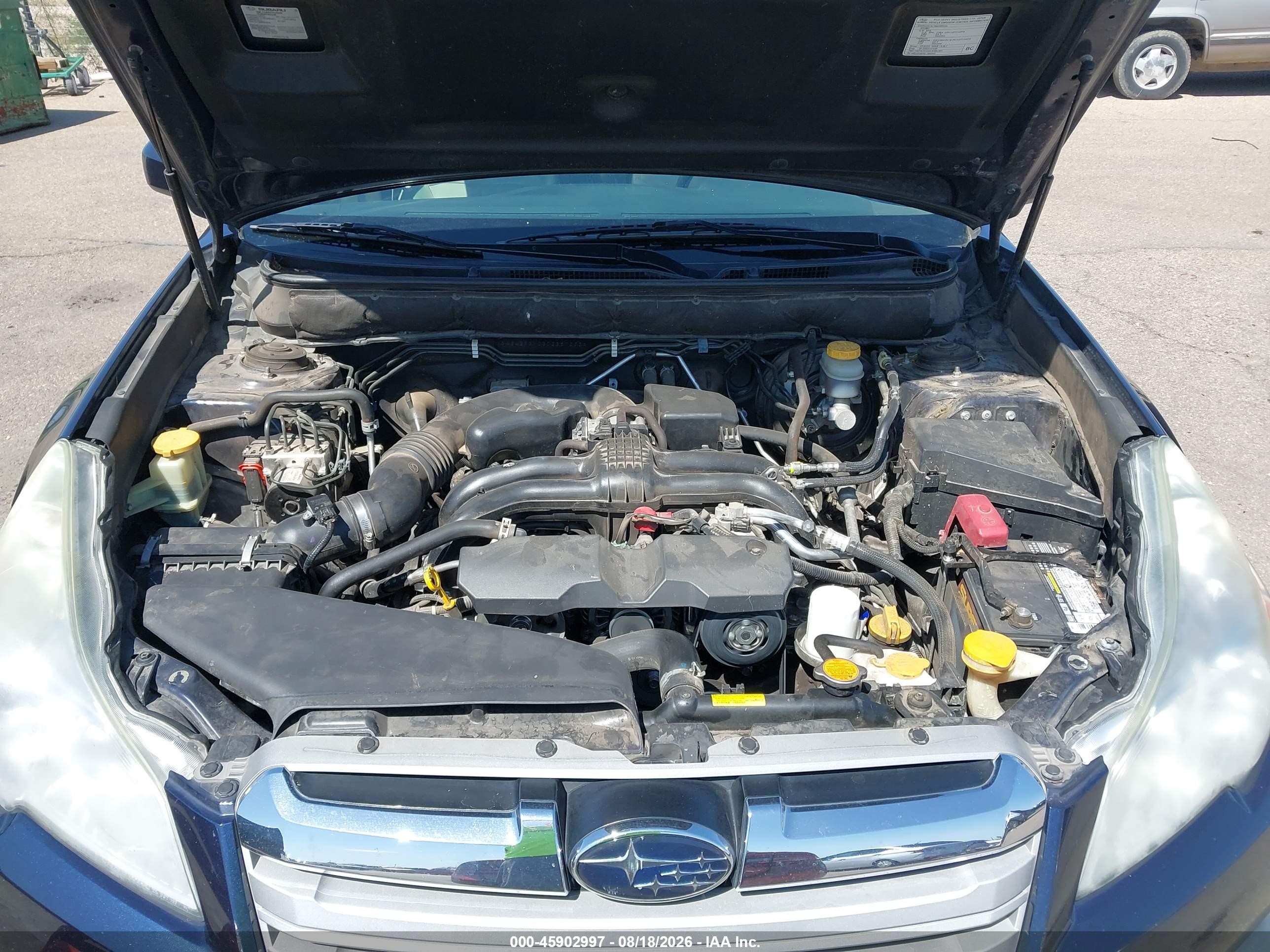 2013 Subaru Outback 2.5i Limited Blue vin: 4S4BRBKC3D3257333