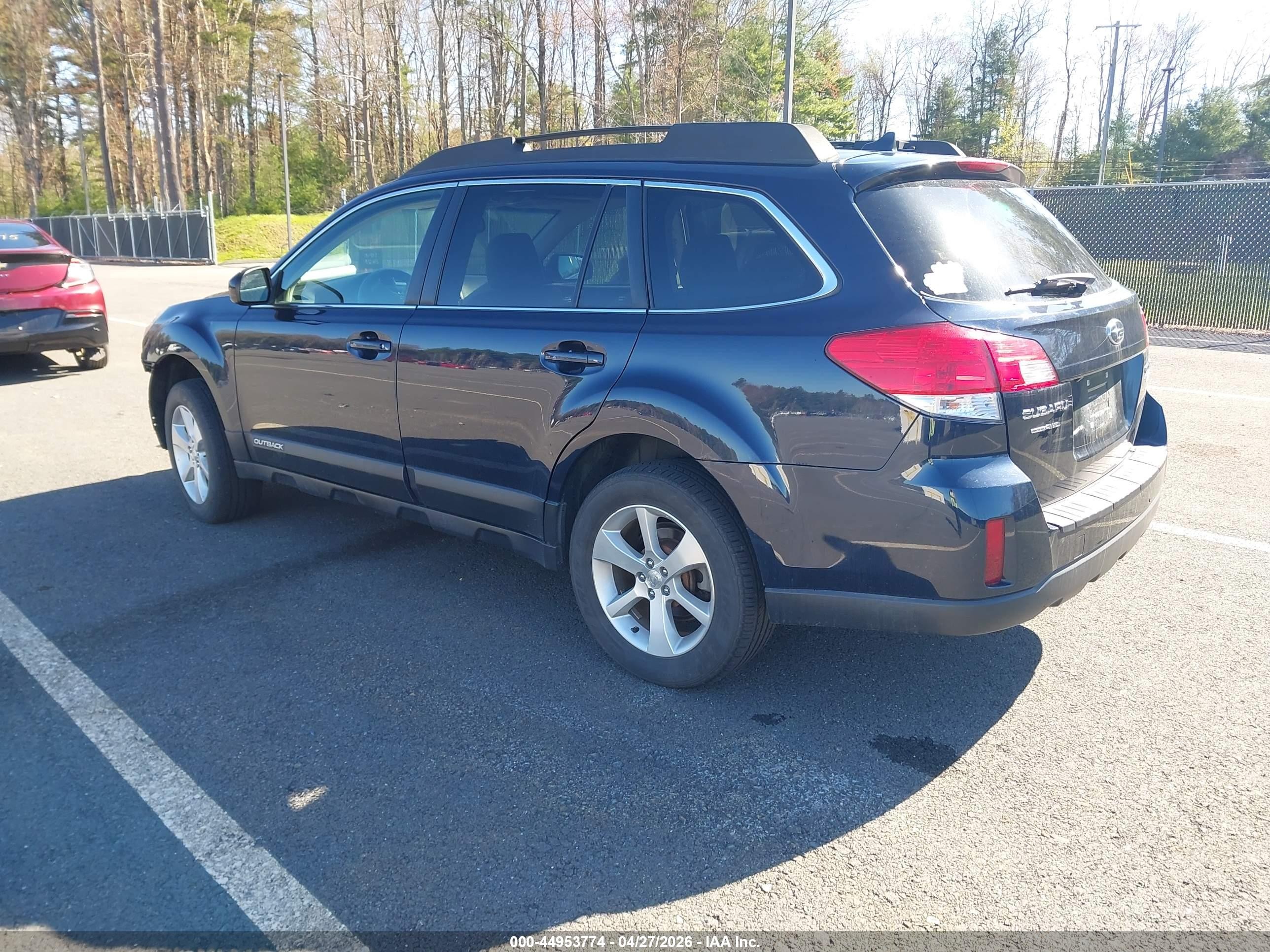 2013 Subaru Outback 2.5i Limited Dark Blue vin: 4S4BRBKC3D3289697