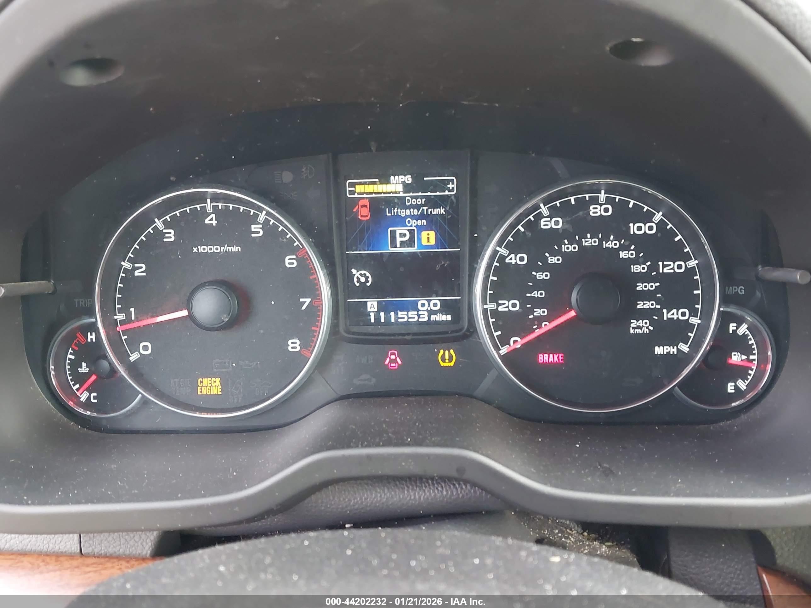 2013 Subaru Outback 2.5i Limited Gray vin: 4S4BRBKC3D3291062