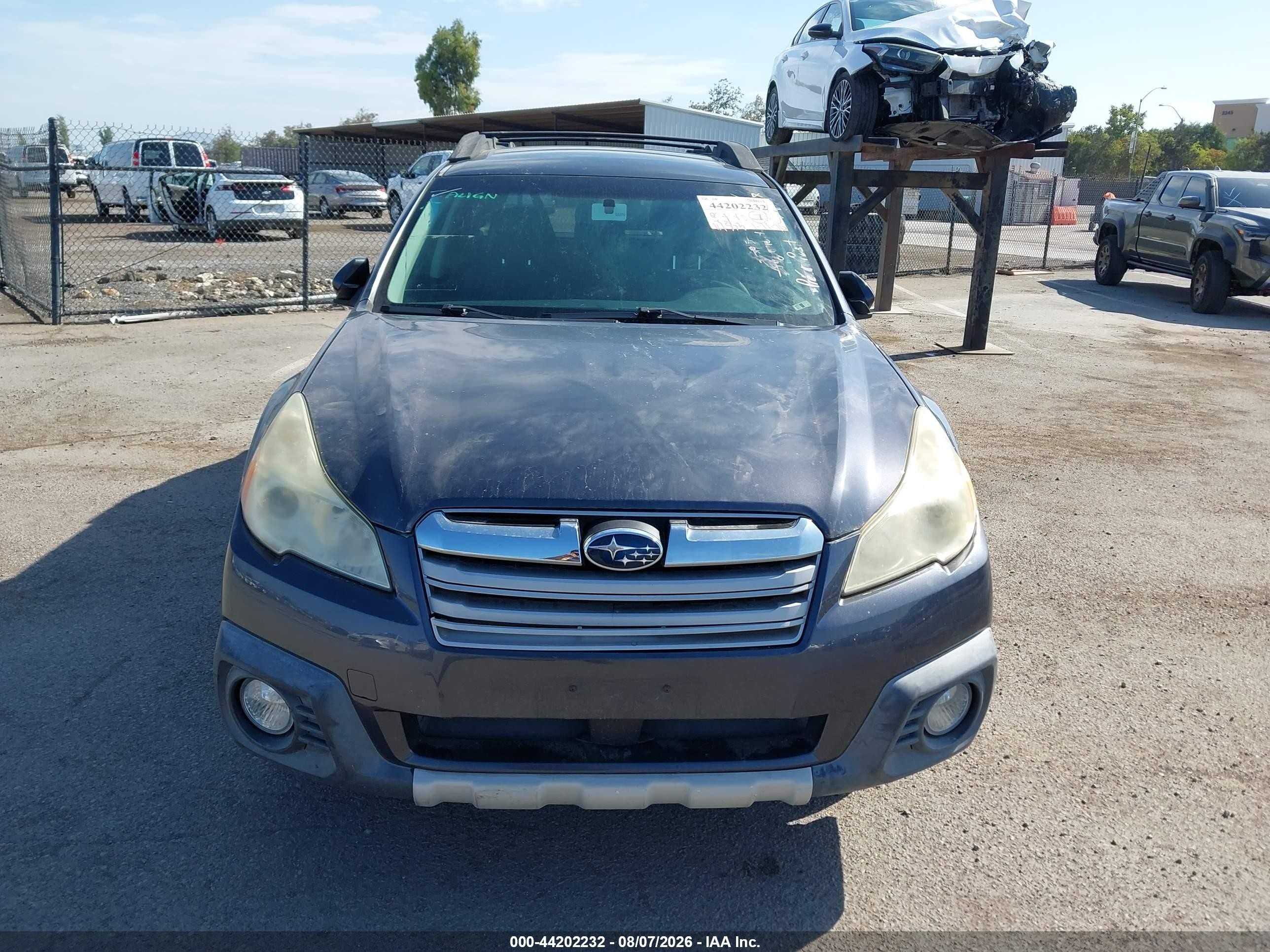 2013 Subaru Outback 2.5i Limited Gray vin: 4S4BRBKC3D3291062
