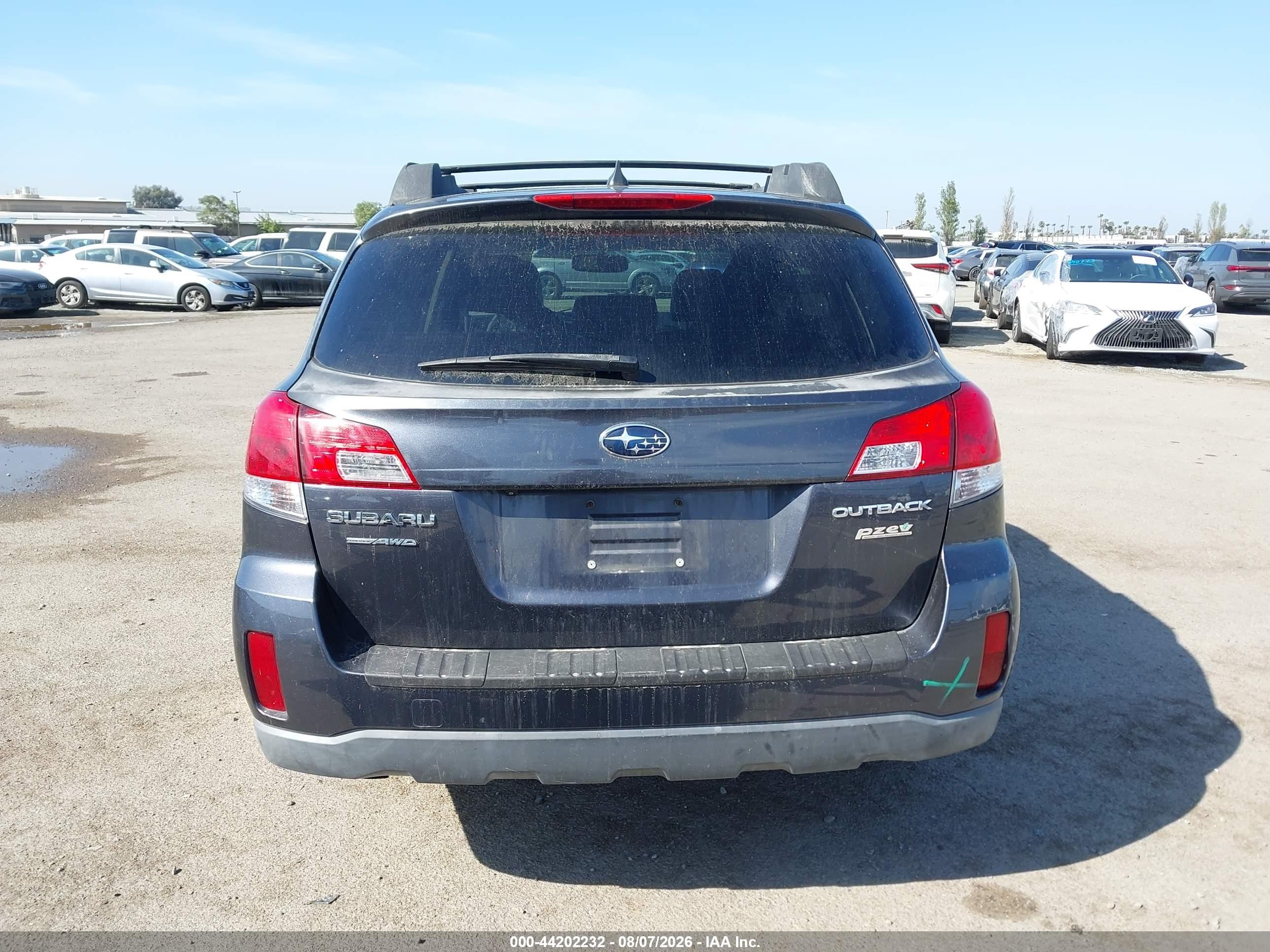 2013 Subaru Outback 2.5i Limited Gray vin: 4S4BRBKC3D3291062