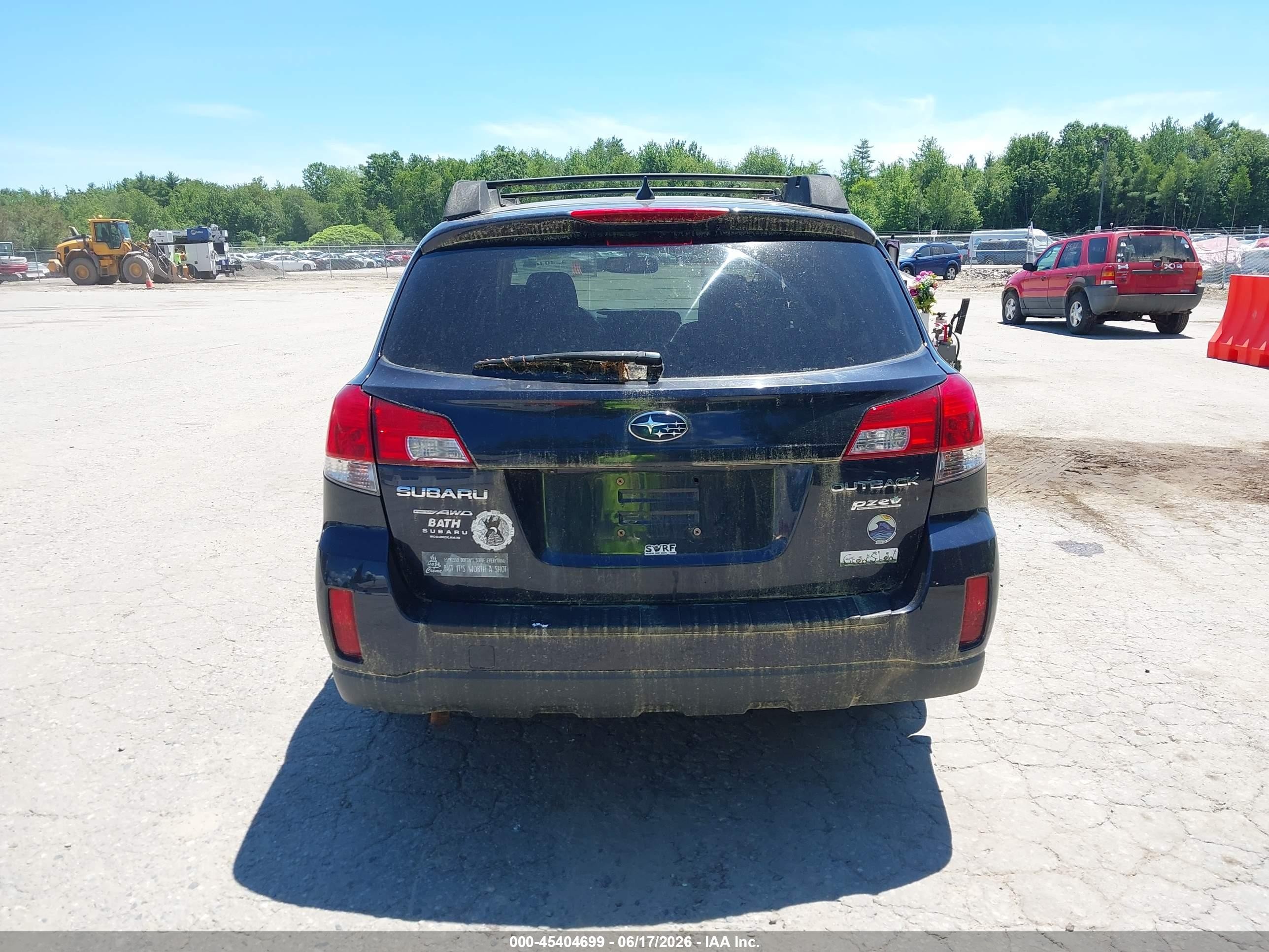 2013 Subaru Outback 2.5i Limited Blue vin: 4S4BRBKC3D3305963