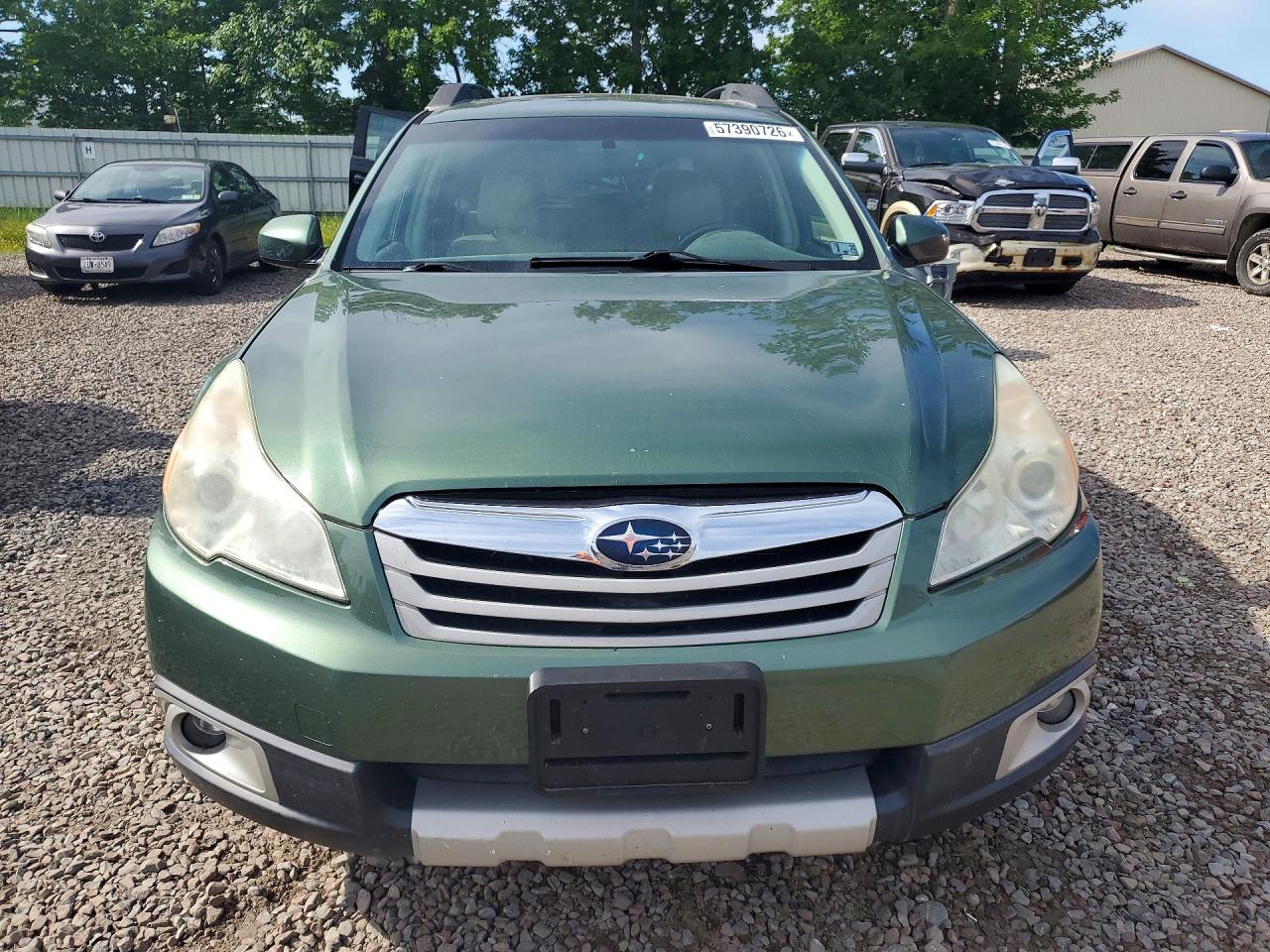 2011 Subaru Outback 2.5i Limited Зеленый vin: 4S4BRBKC4B3382953