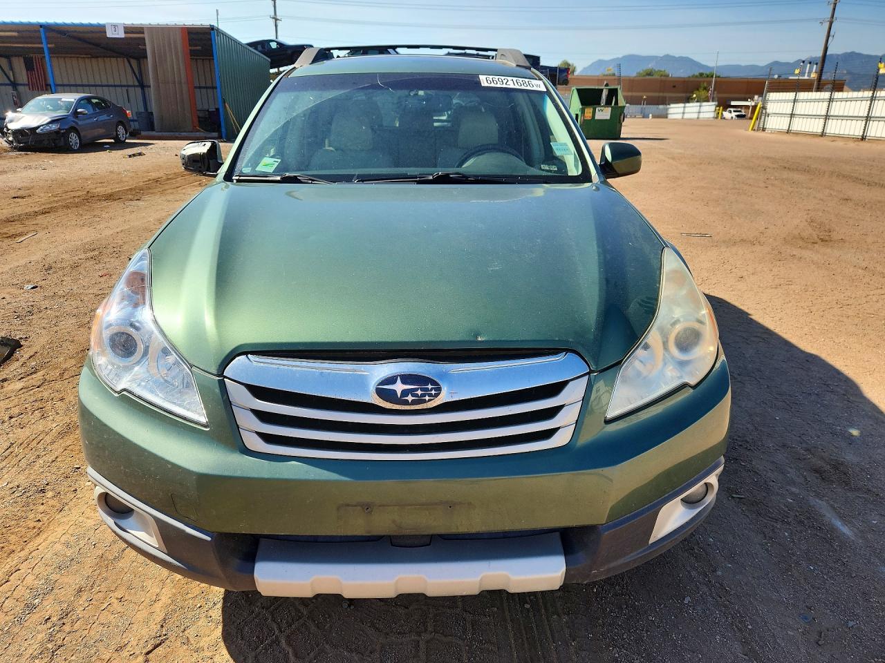 2011 Subaru Outback 2.5i Limited Green vin: 4S4BRBKC4B3418947