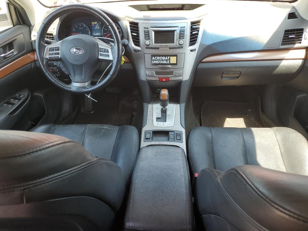 2013 Subaru Outback 2.5i Limited Burgundy vin: 4S4BRBKC4D3324215