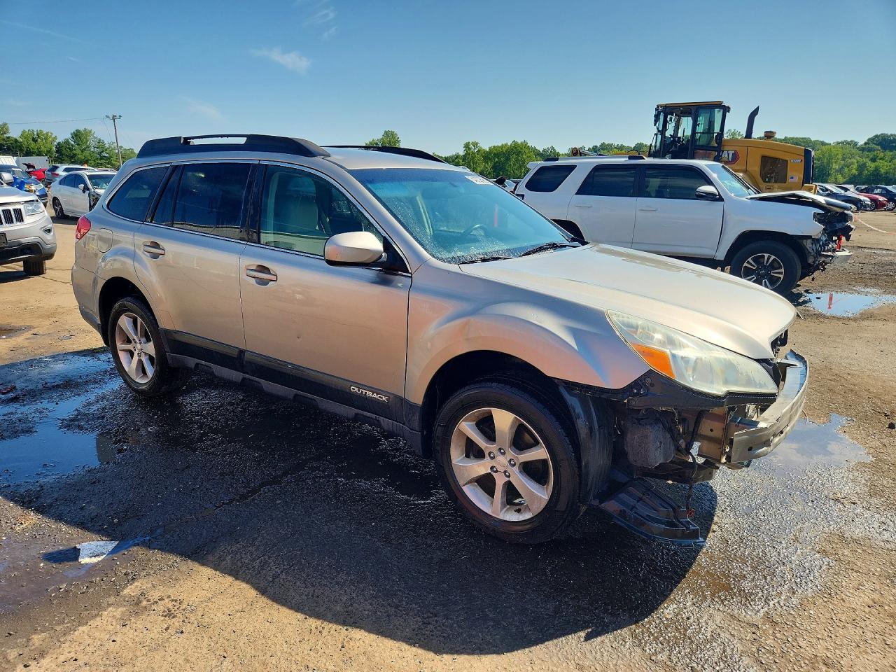 2014 Subaru Outback 2.5i Limited Tan vin: 4S4BRBKC4E3246911