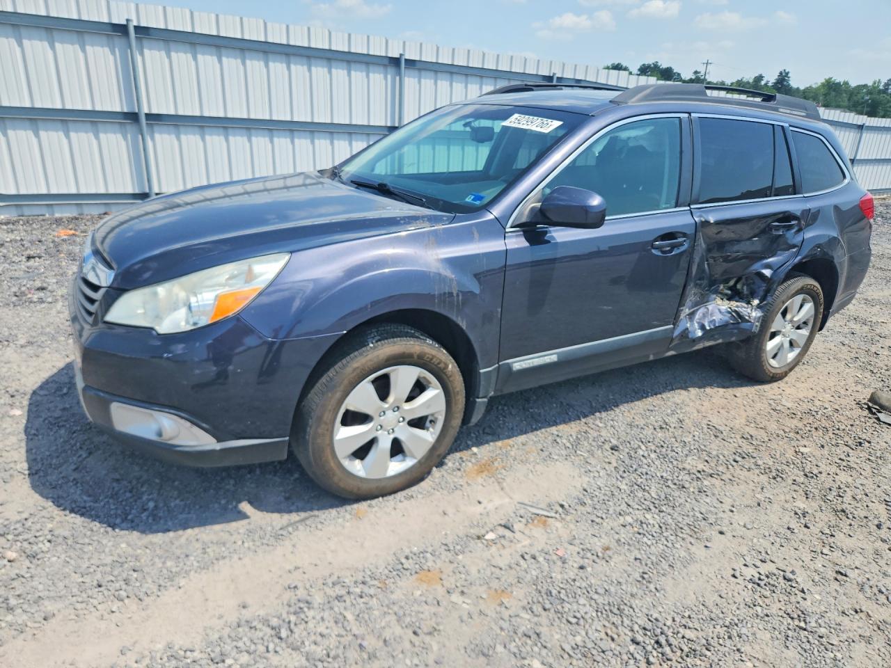 2010 Subaru Outback Manual Charcoal vin: 4S4BRBKC5A3369062