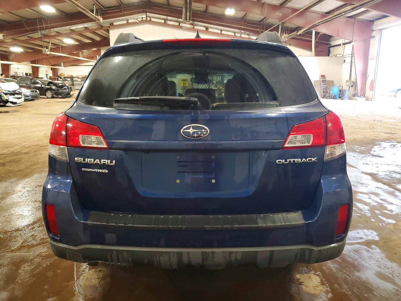 2011 Subaru Outback 2.5i Limited Blue vin: 4S4BRBKC5B3322499