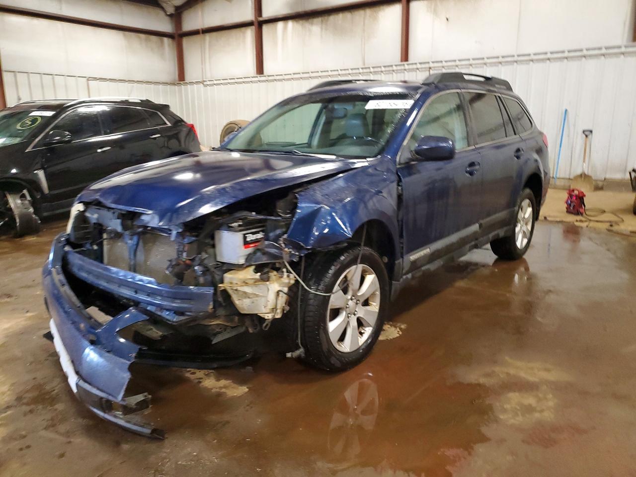 2011 Subaru Outback 2.5i Limited Blue vin: 4S4BRBKC5B3322499